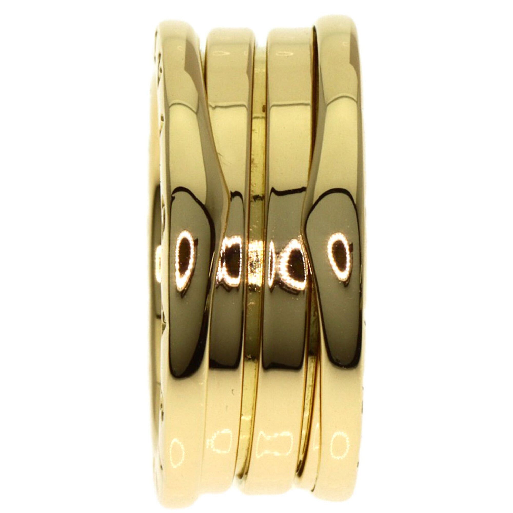 Bvlgari BVLGARI B-zero1 2-band ring #49, 18K yellow gold, women's. Size ONE SIZE - 3 Thumbnail