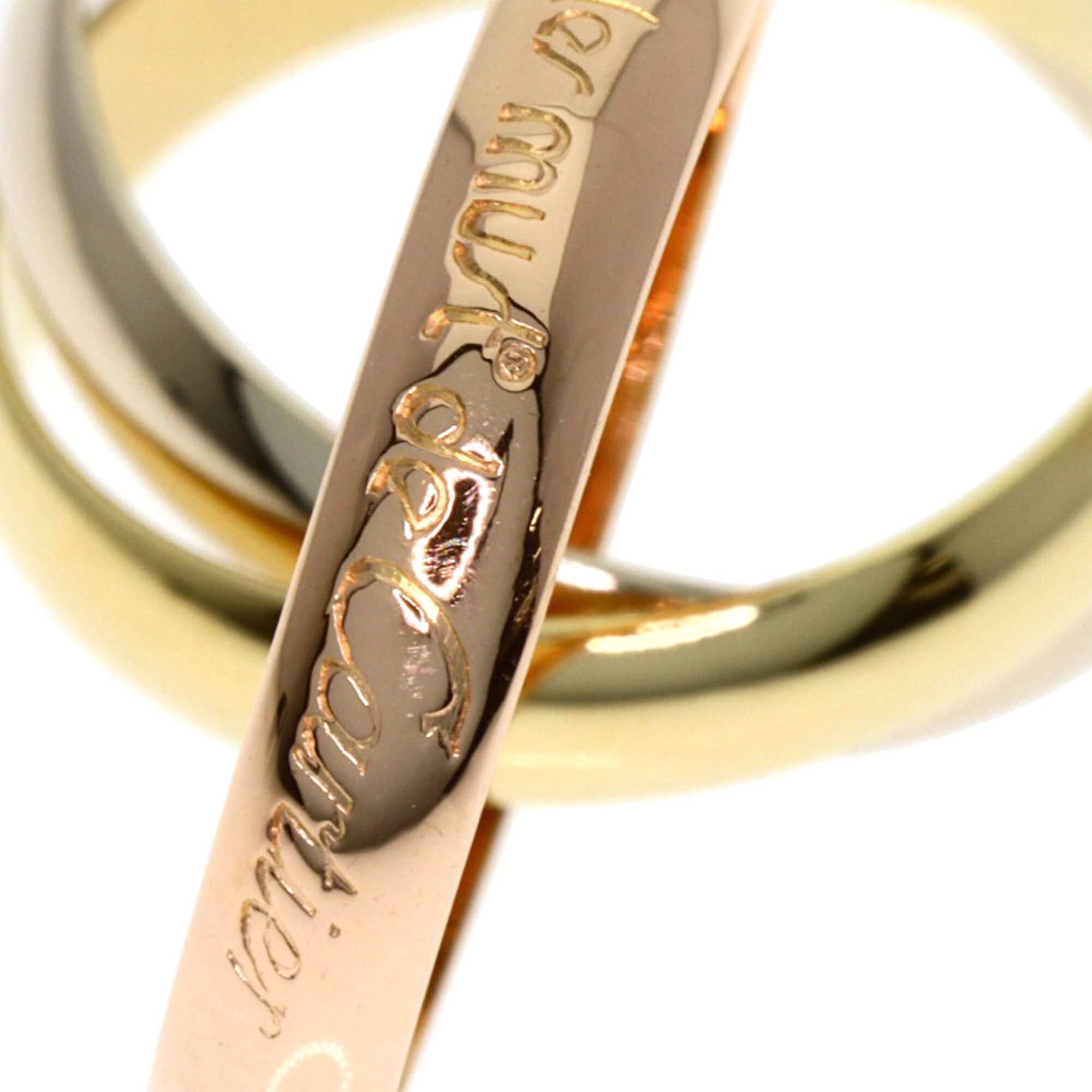 Cartier Cartier Trinity #49 Ring, 18K Yellow Gold/18K White Pink Gold, Women's, CARTIER Size ONE SIZE - 5 Thumbnail