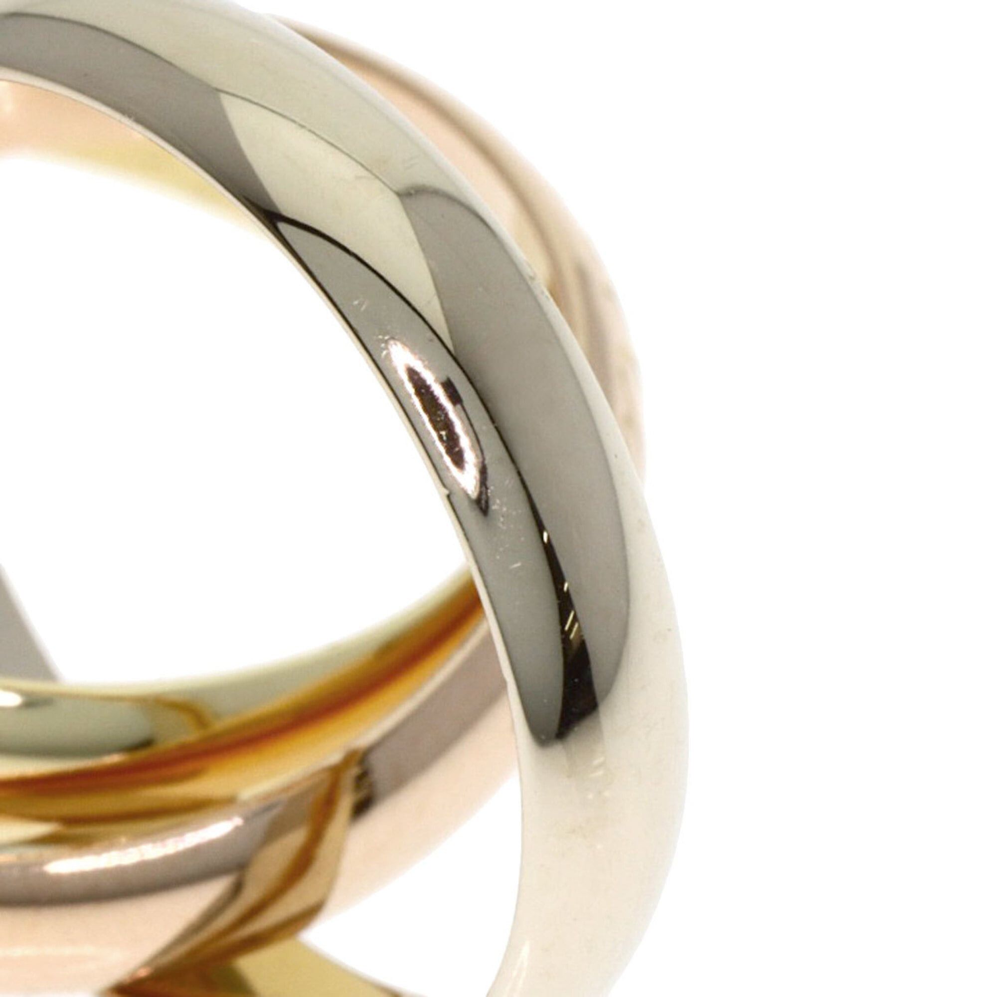 Cartier Cartier Trinity #49 Ring, 18K Yellow Gold/18K White Pink Gold, Women's, CARTIER Size ONE SIZE - 8 Thumbnail