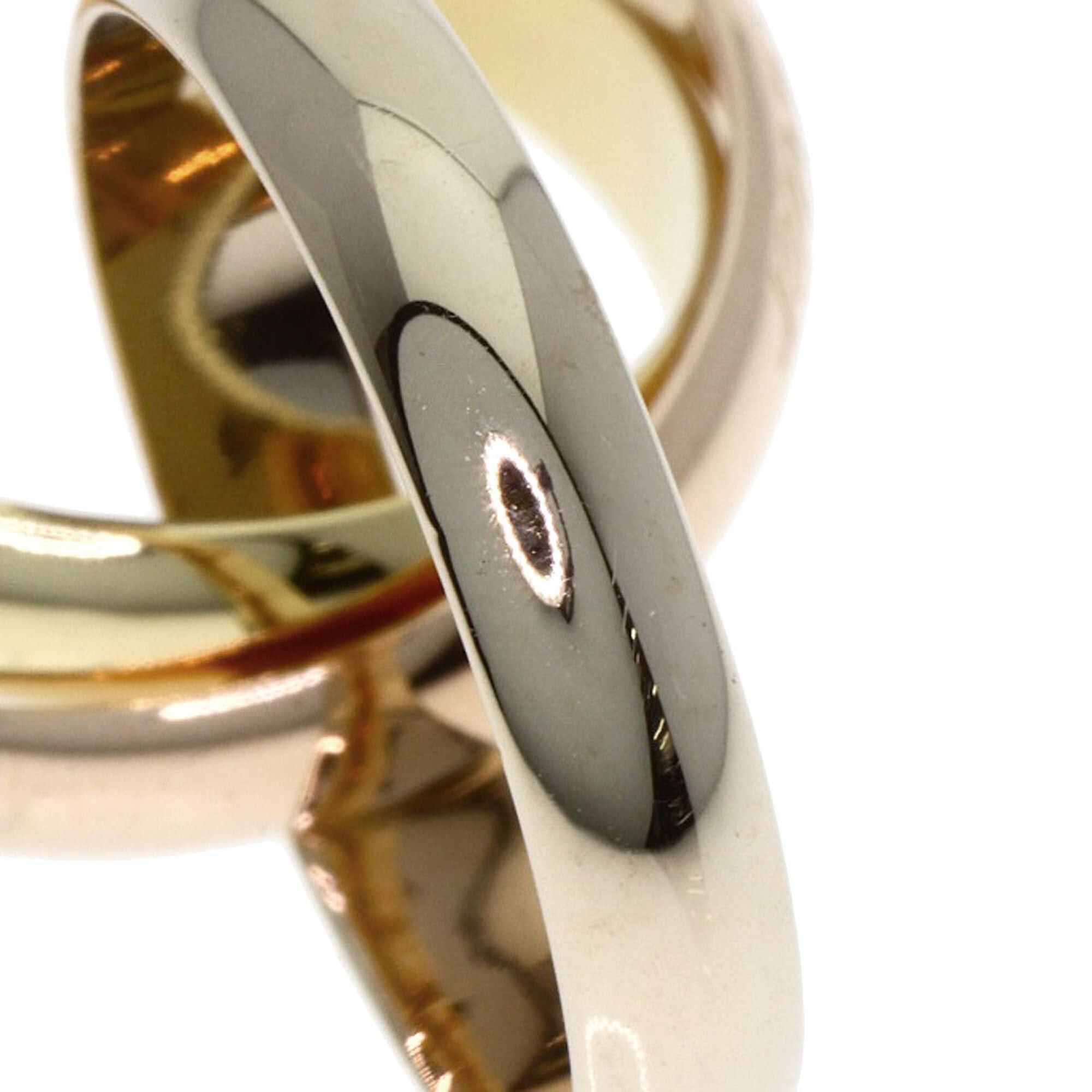 Cartier Cartier Trinity #49 Ring, 18K Yellow Gold/18K White Pink Gold, Women's, CARTIER Size ONE SIZE - 7 Thumbnail