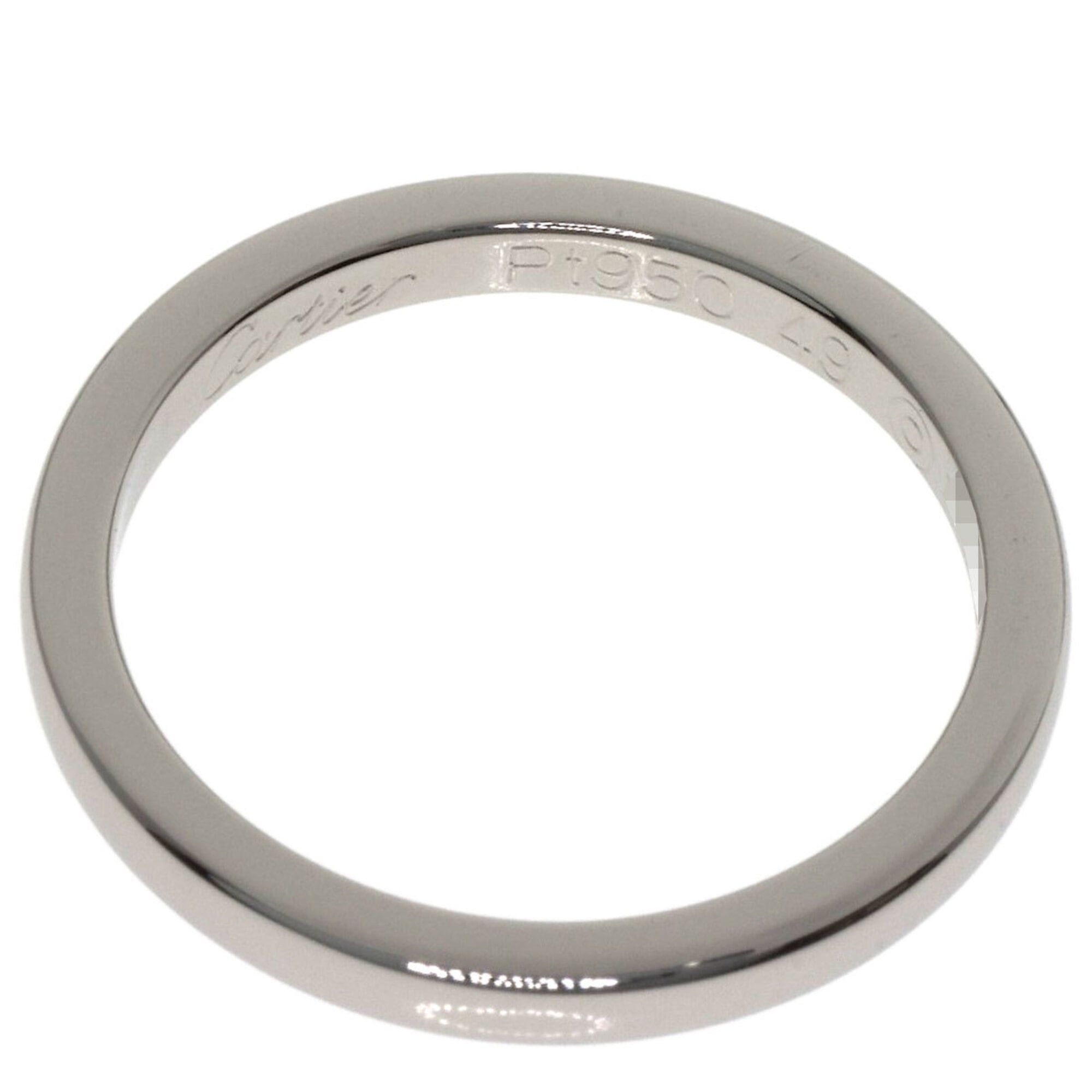 Cartier Cartier Wedding Ring #49, Platinum PT950, Women's, CARTIER Size ONE SIZE - 4 Thumbnail