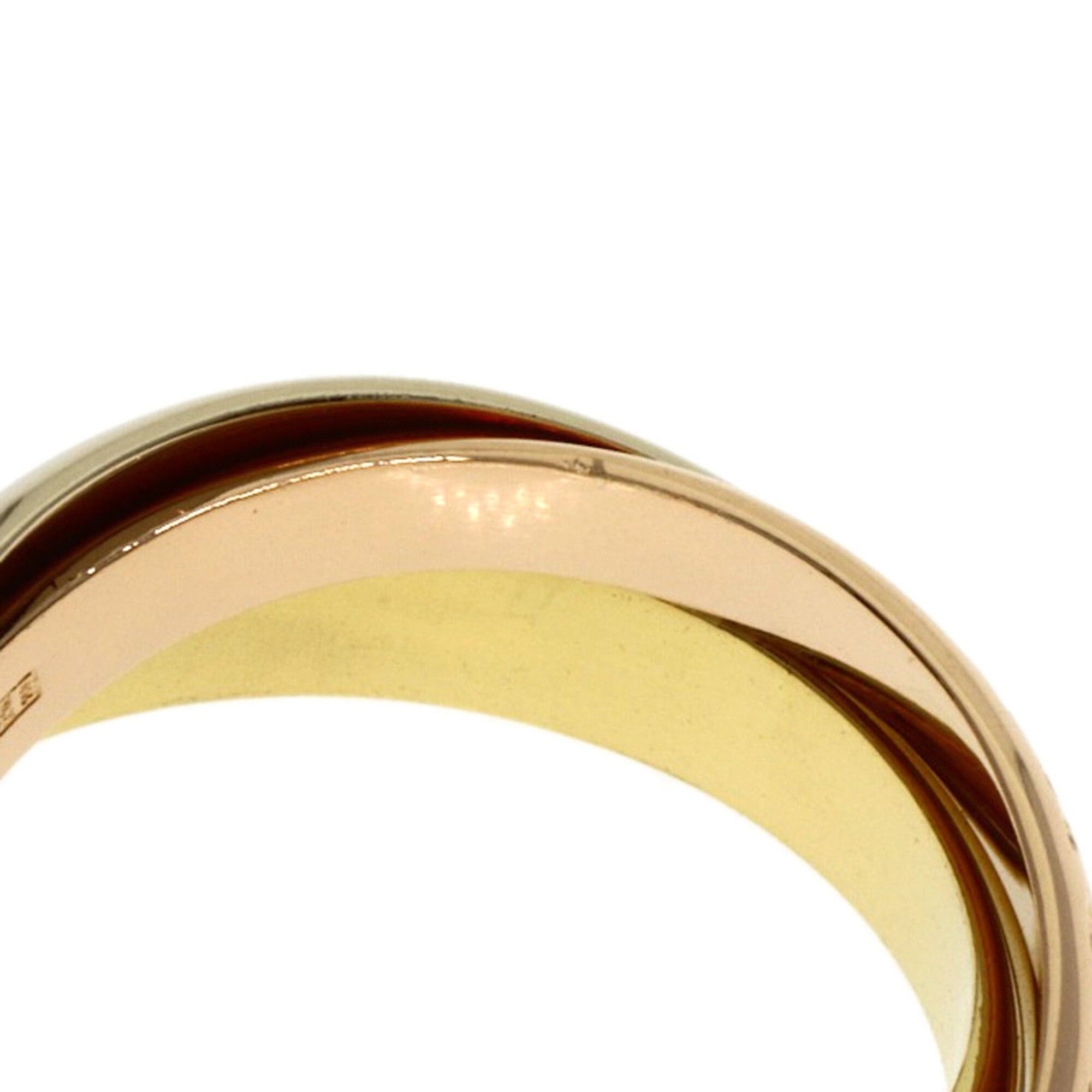 Cartier Cartier Trinity #49 Ring, 18K Yellow Gold/18K White Pink Gold, Women's, CARTIER Size ONE SIZE - 5 Thumbnail