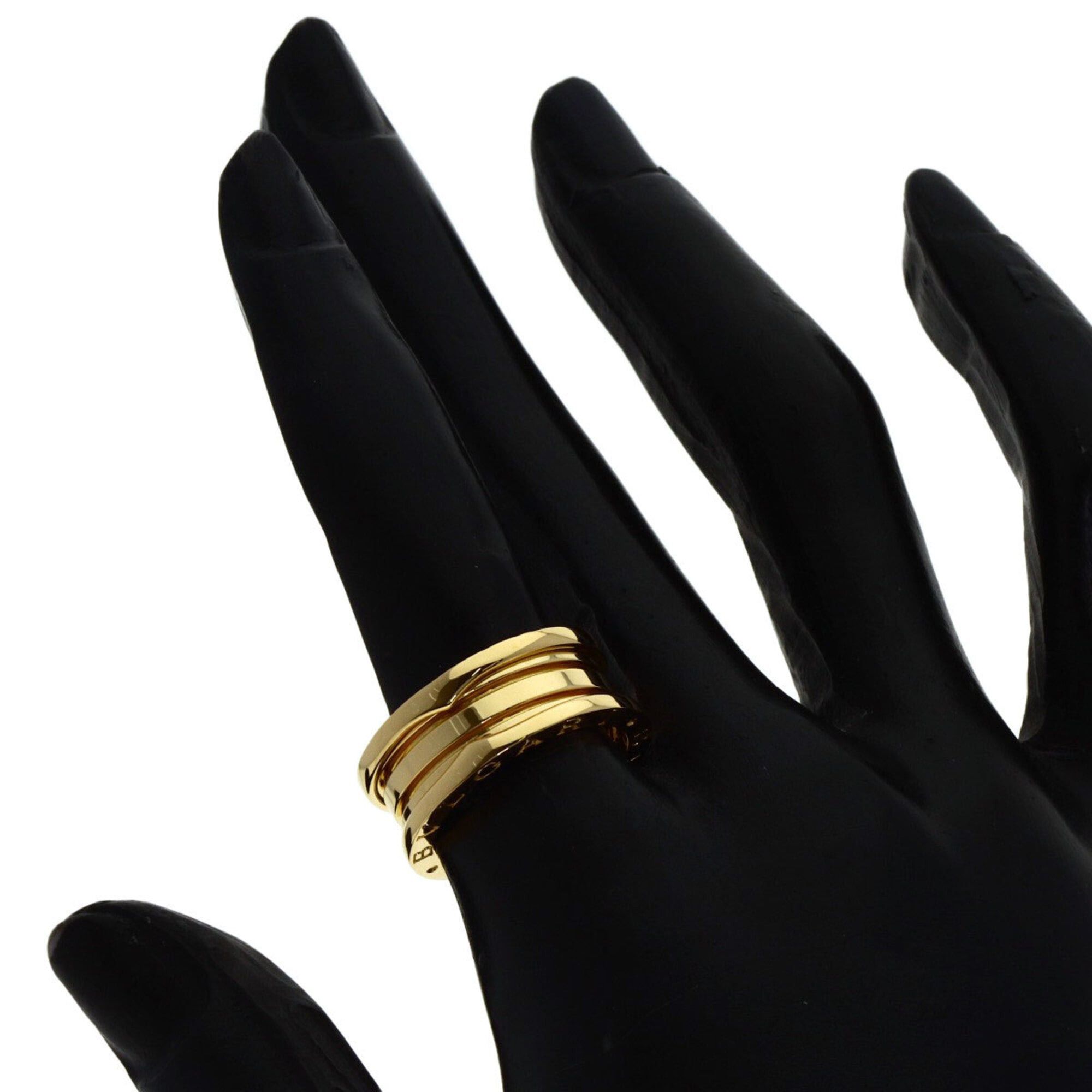 Bvlgari BVLGARI B-zero1 2-band ring #52, 18K yellow gold, women's. Size ONE SIZE - 5 Thumbnail