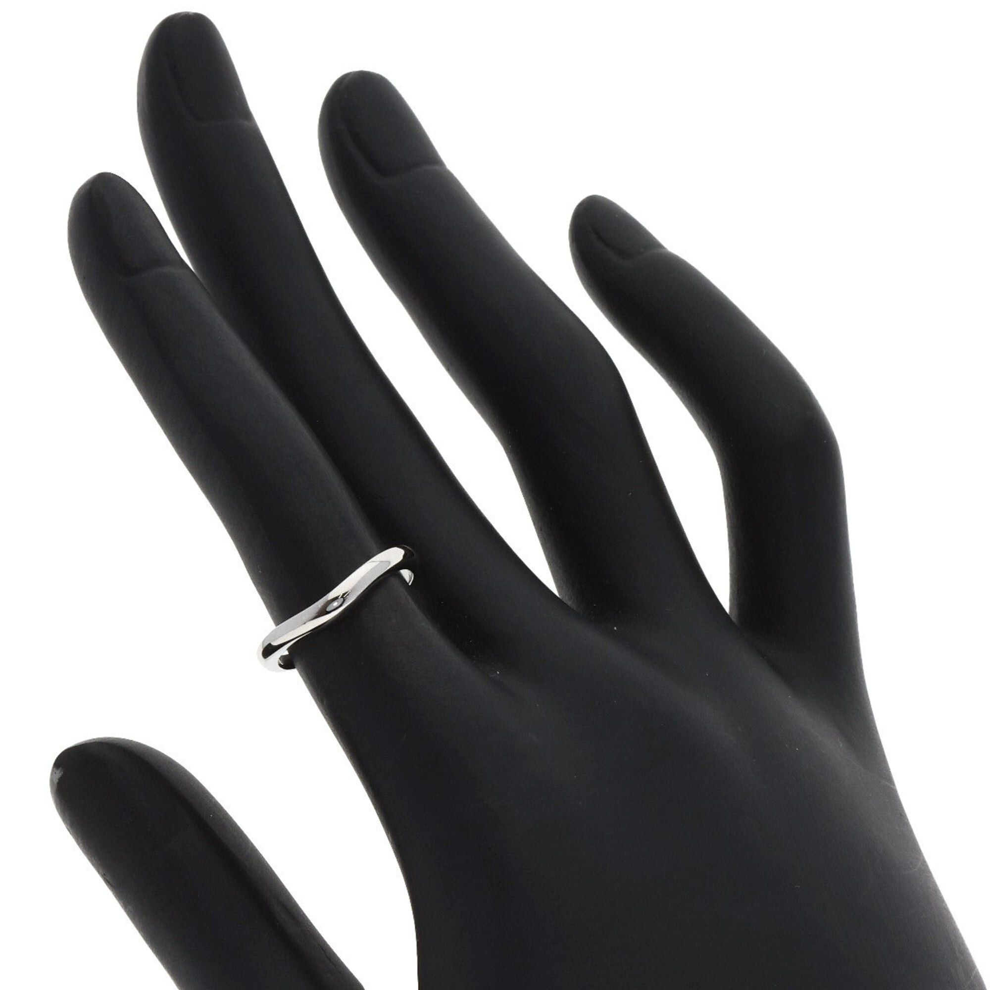 Bvlgari Bulgari Fedi Wedding Ring, Platinum PT950, Women's, BVLGARI Size ONE SIZE - 7 Thumbnail
