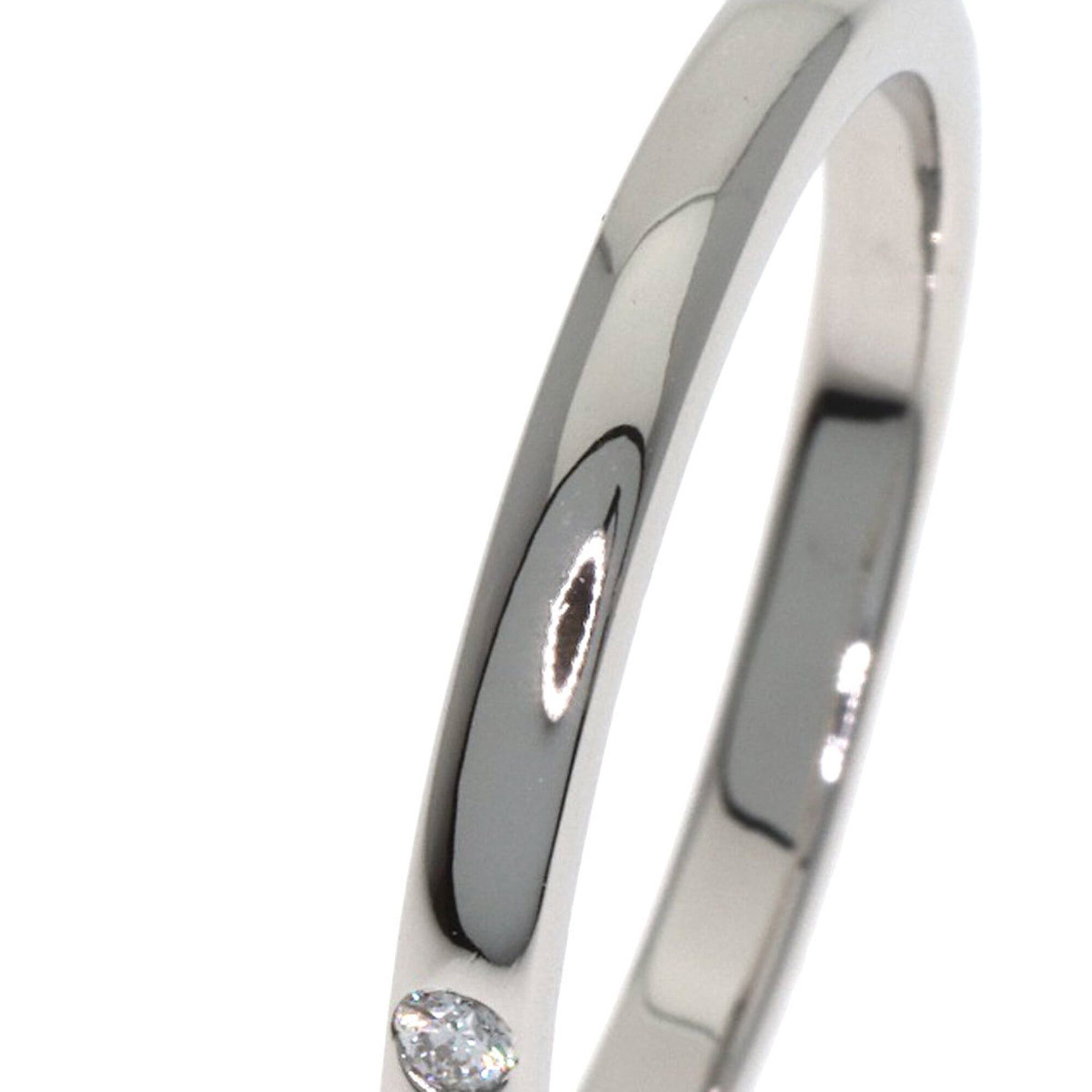 Cartier Cartier Wedding 1P Diamond Ring Platinum PT950 Women's CARTIER Size ONE SIZE - 8 Thumbnail