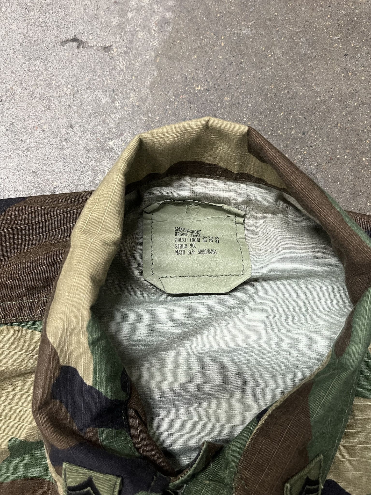 Vintage Vintage 1990s Woodland Camo Military US Army Rip Stop Field Shirt Size Small Size US S / EU 44-46 / 1 - 2 Thumbnail