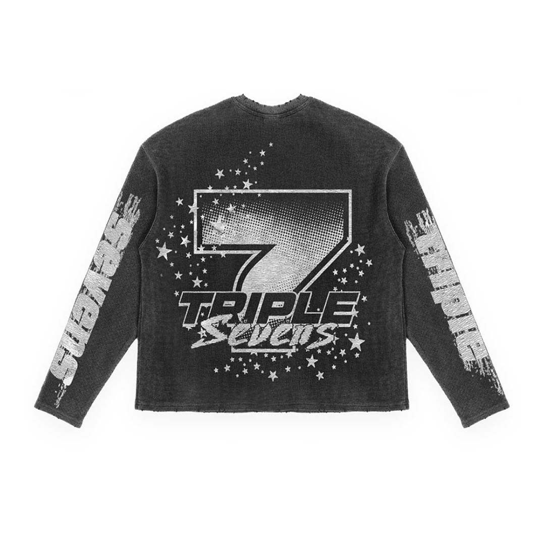 TRIPLE SEVENS All Star V2 Thermal LS Black White Size US XL / EU 56 / 4 - 2 Thumbnail