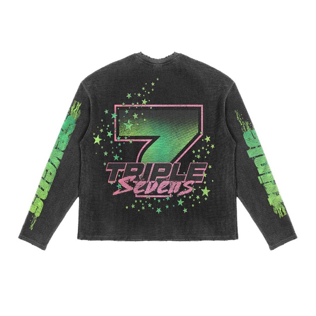 TRIPLE SEVENS All Star V2 Thermal LS Black Green Size US S / EU 44-46 / 1 - 2 Thumbnail