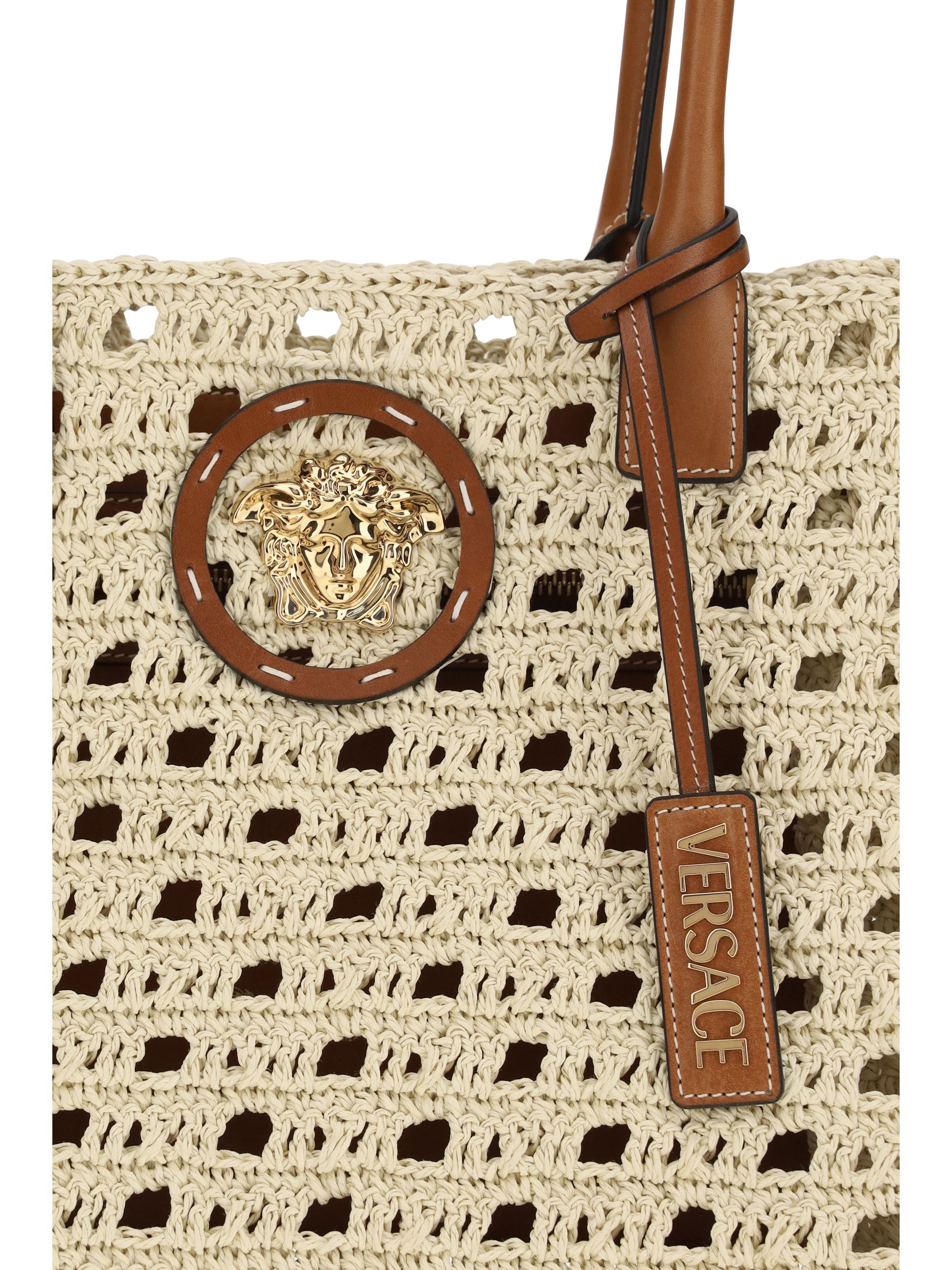 Versace Crochet Tote Bag Size ONE SIZE - 4 Thumbnail