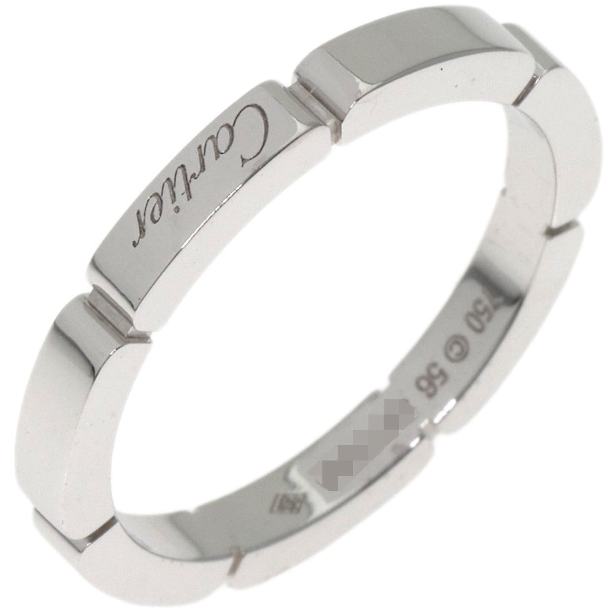 Cartier Cartier Maillon Panthère #56 Ring, 18K White Gold, Women's, CARTIER Size ONE SIZE - 2 Thumbnail