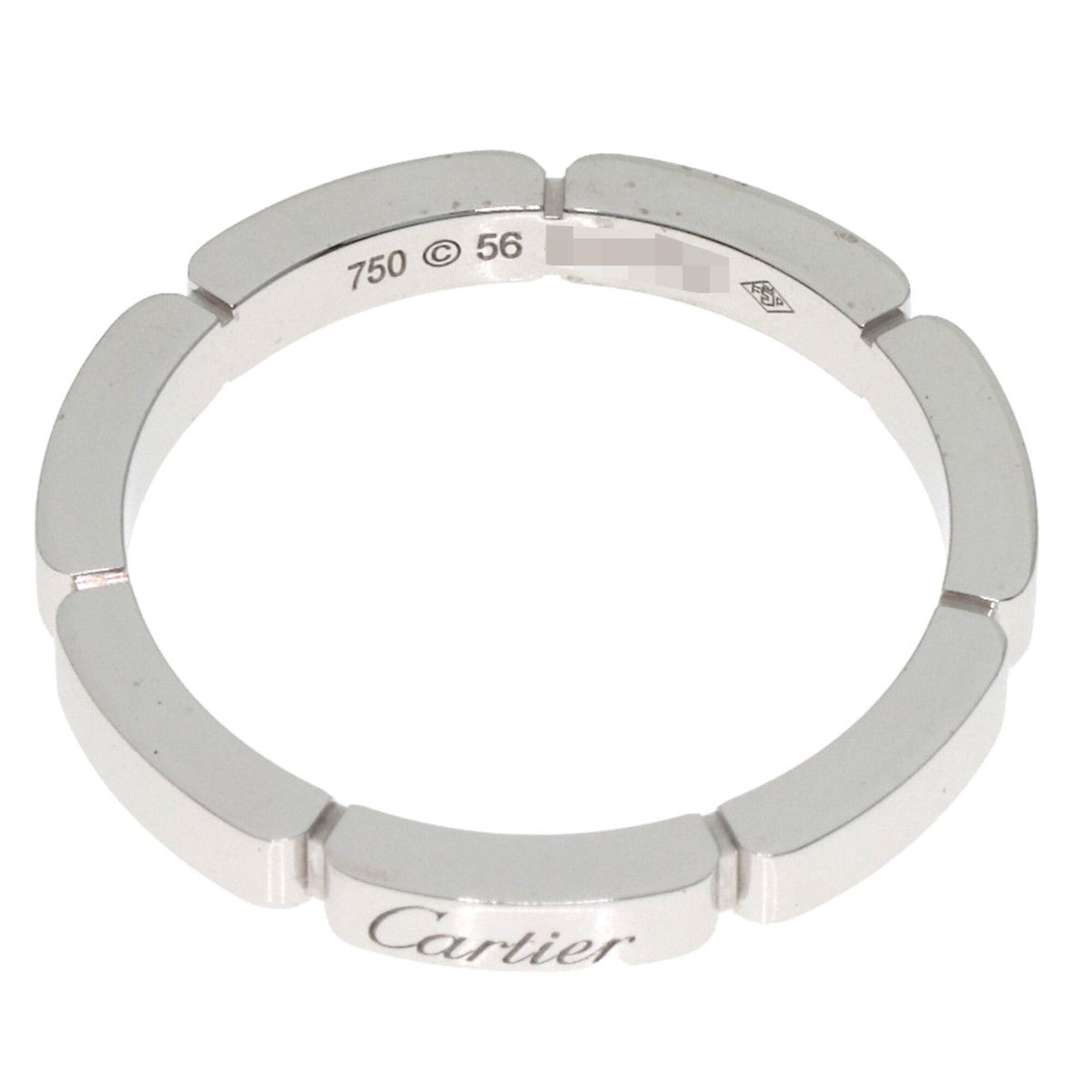 Cartier Cartier Maillon Panthère #56 Ring, 18K White Gold, Women's, CARTIER Size ONE SIZE - 4 Thumbnail