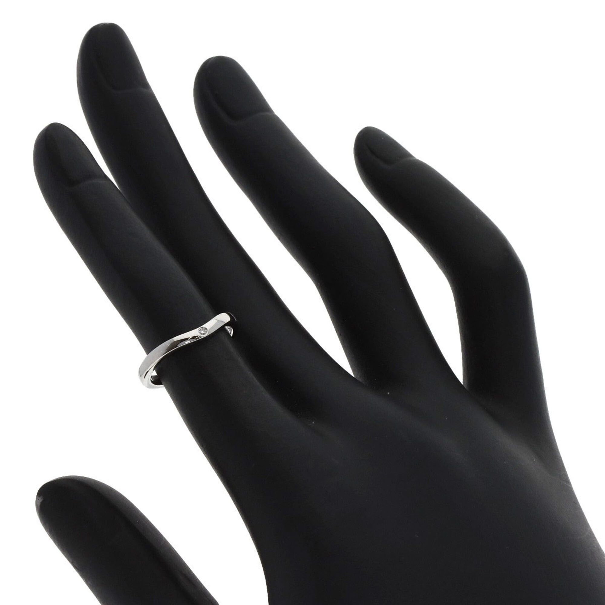 Cartier Cartier Ballerina Wedding 3-Diamond Ring, Size 45, Platinum PT950, Women's. Size ONE SIZE - 6 Thumbnail