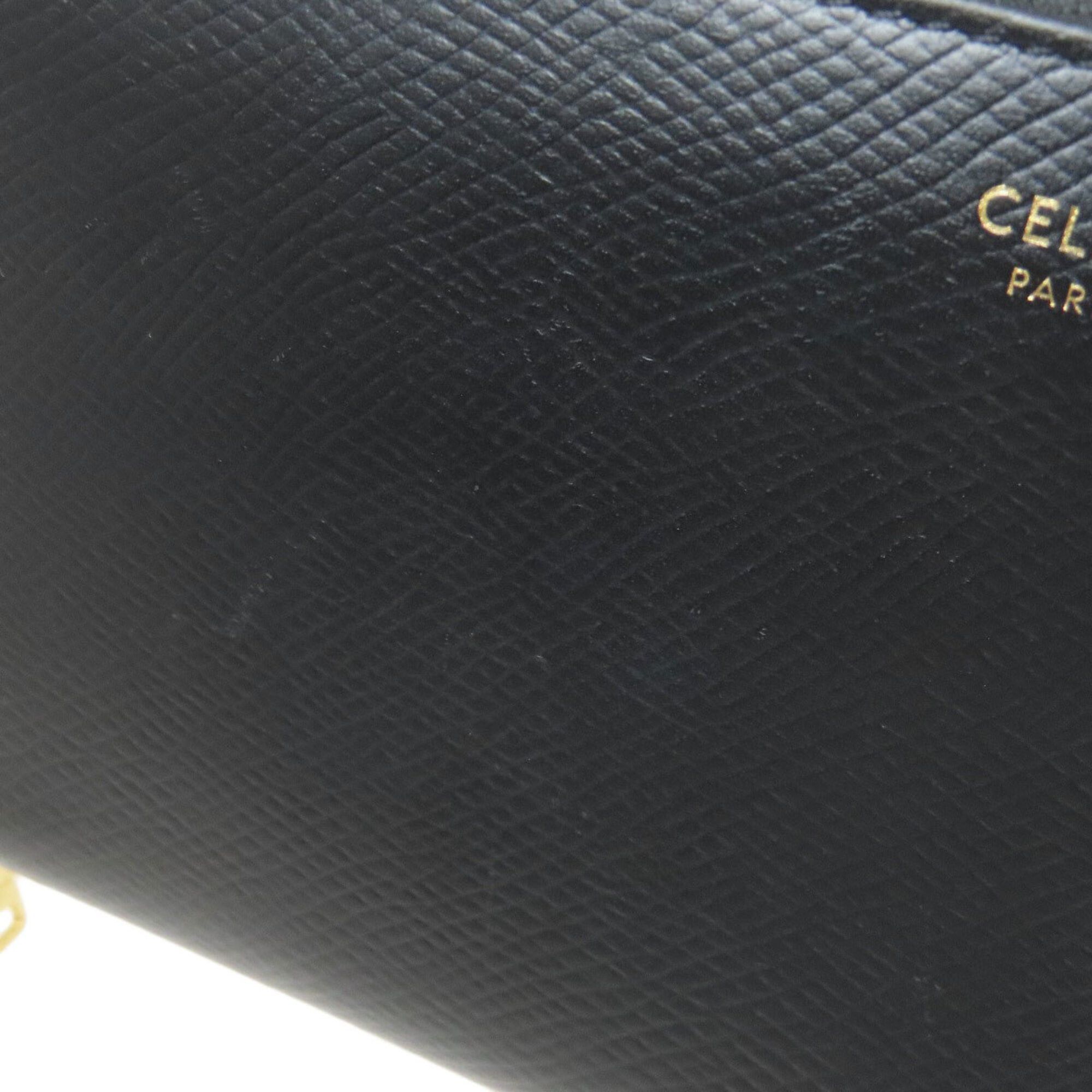 Celine Celine Round Zip Long Wallet Leather Women's CELINE Size ONE SIZE - 13 Thumbnail