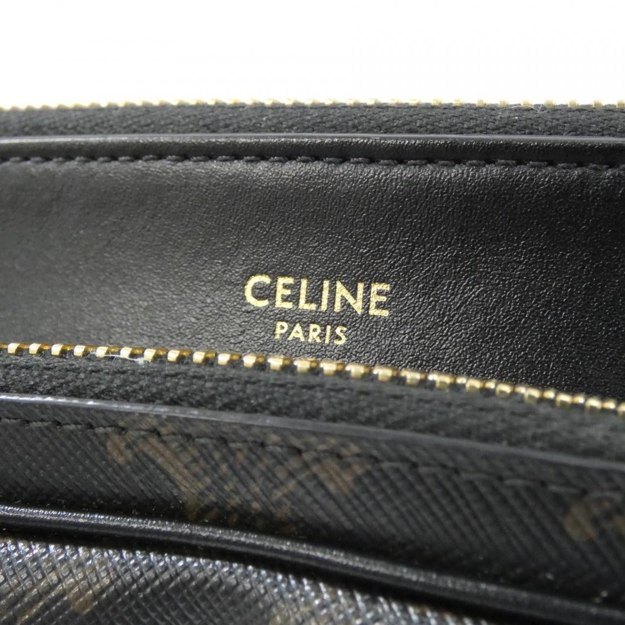 Celine Celine Celine Triomphe Canvas Shoulder Bag Textile Shoulder Bag 194282CAA DUTY FREE for USA Size ONE SIZE - 4 Thumbnail