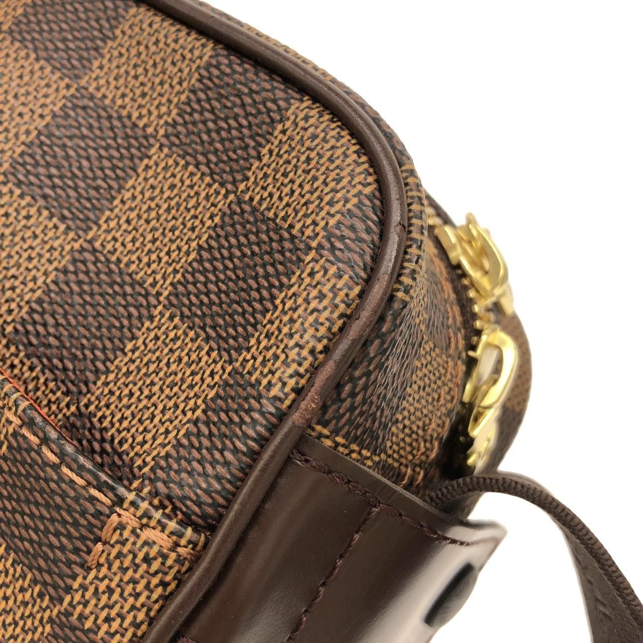 Louis Vuitton Louis Vuitton Louis Vuitton Damier Olaf Shoulder Bag Textile Shoulder Bag N41442 DUTY FREE for USA Size ONE SIZE - 4 Thumbnail