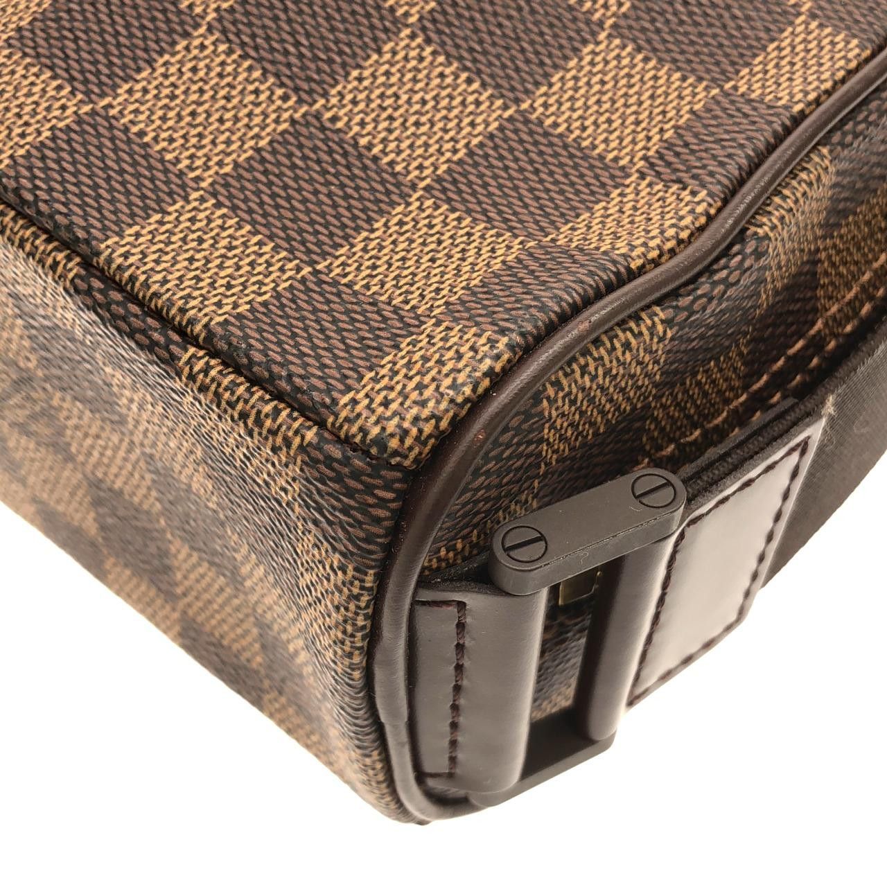 Louis Vuitton Louis Vuitton Louis Vuitton Damier Olaf Shoulder Bag Textile Shoulder Bag N41442 DUTY FREE for USA Size ONE SIZE - 3 Thumbnail