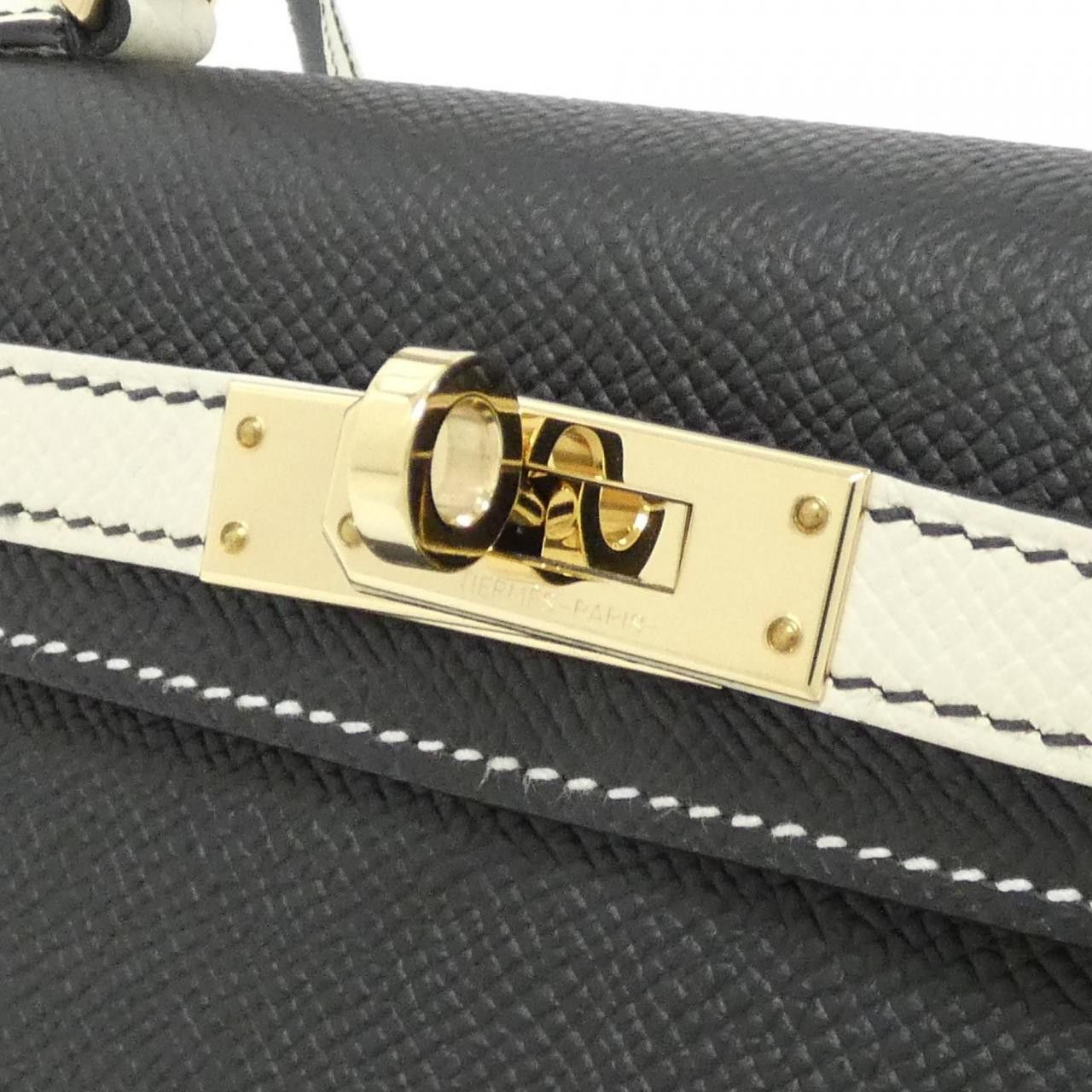 Hermes Hermes Hermes Mini Kelly2 Epsom Mini Bag Leather Handbag W DUTY FREE for USA Size ONE SIZE - 4 Thumbnail