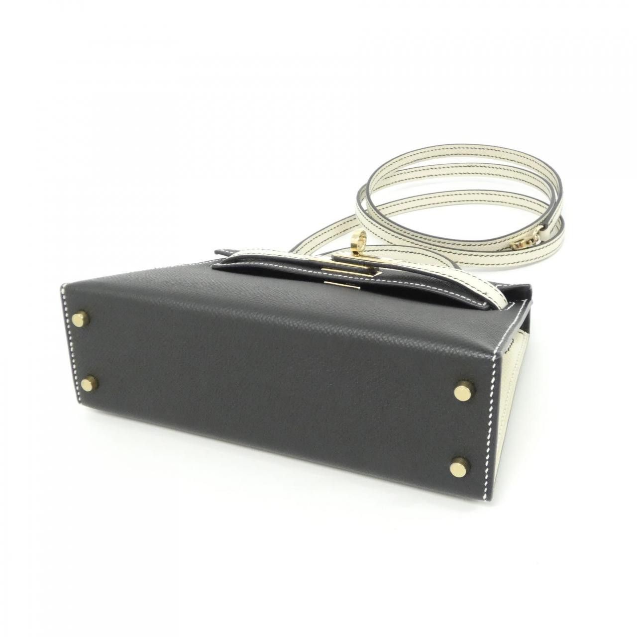 Hermes Hermes Hermes Mini Kelly2 Epsom Mini Bag Leather Handbag W DUTY FREE for USA Size ONE SIZE - 3 Thumbnail