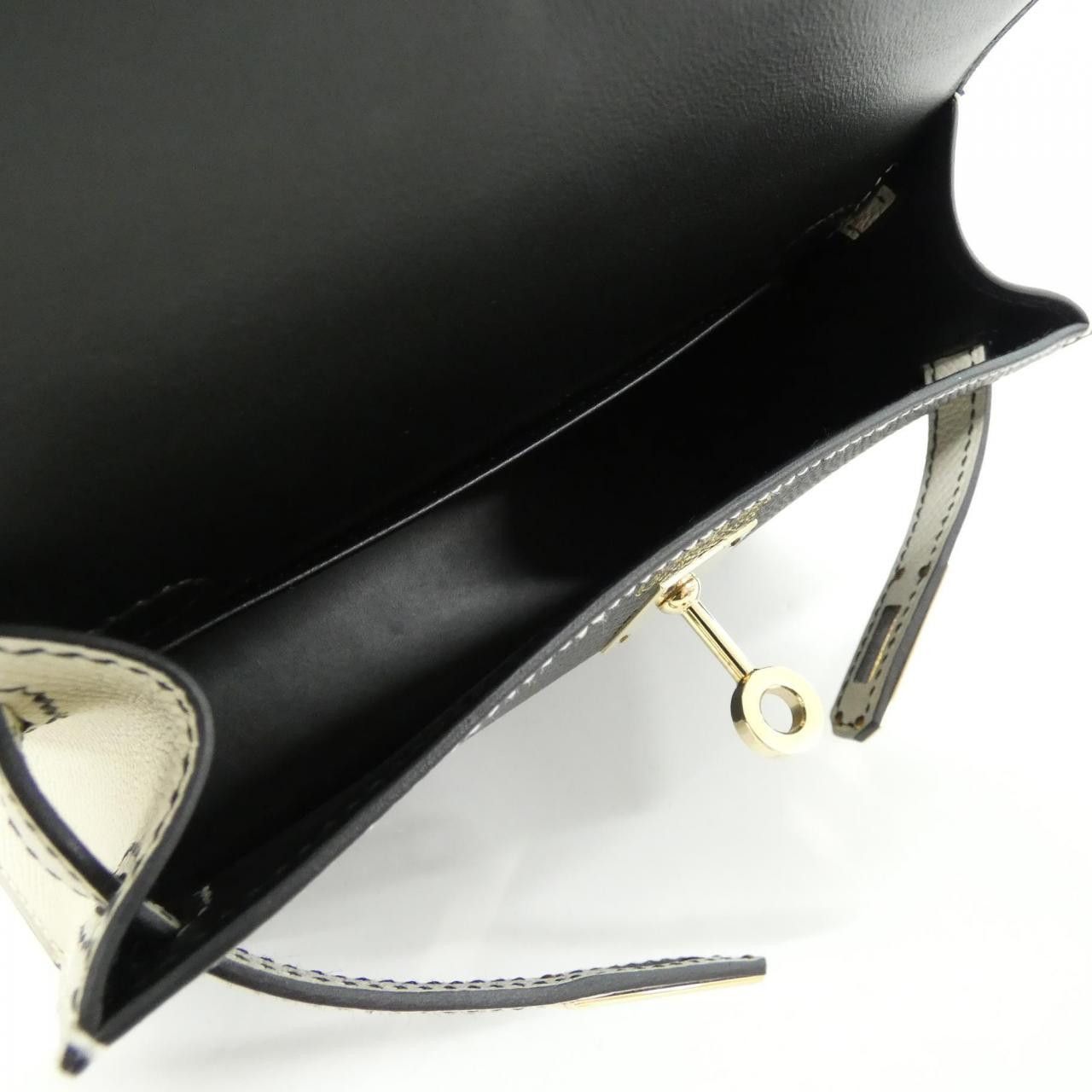 Hermes Hermes Hermes Mini Kelly2 Epsom Mini Bag Leather Handbag W DUTY FREE for USA Size ONE SIZE - 7 Thumbnail