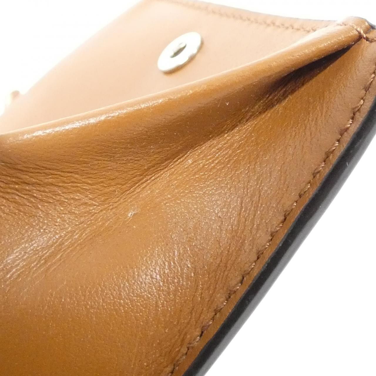 Celine Celine Celine Triomphe Canvas Calf Shoulder Wallet Leather Short Wallet 10L252EV2 DUTY FREE for USA Size ONE SIZE - 7 Thumbnail