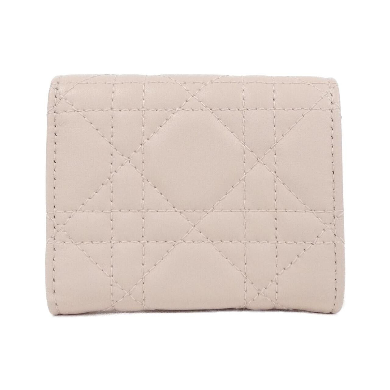Dior Dior Christian Dior My Dior Hibiscus Lambskin Wallet Leather Short Wallet S6023ONMJ DUTY FREE for USA Size ONE SIZE - 2 Thumbnail