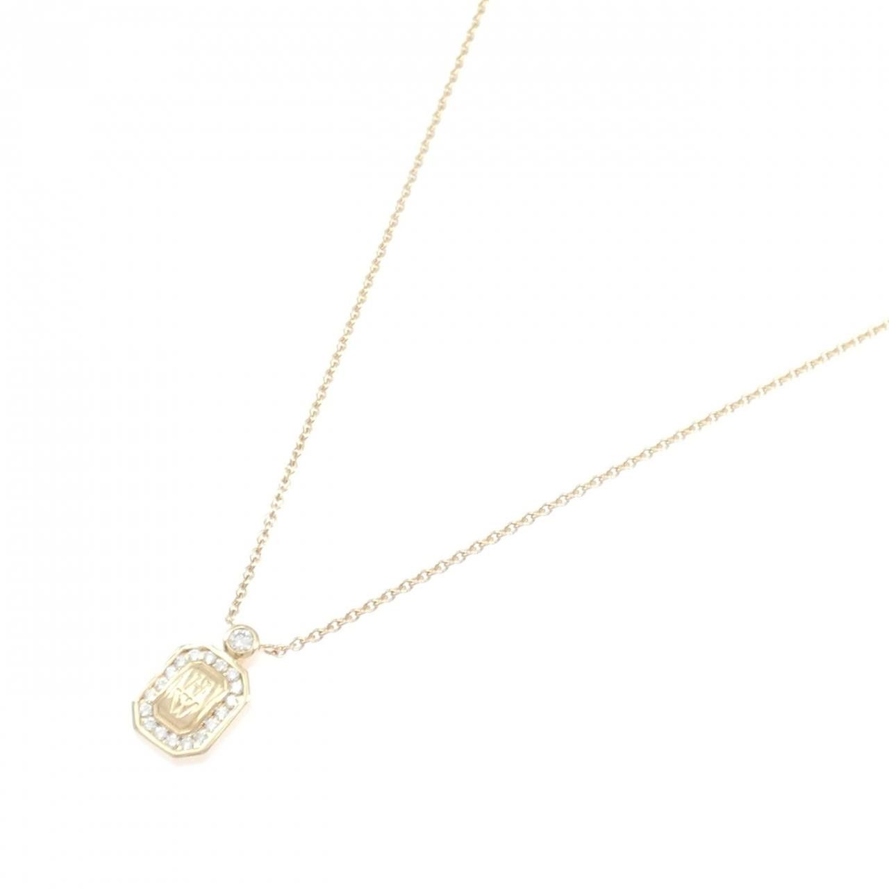 Harry Winston Harry Winston Harry Winston HW Logo 750 Pink Gold Diamond Necklace Precious Metal Necklace DUTY FREE for USA Size ONE SIZE - 2 Thumbnail