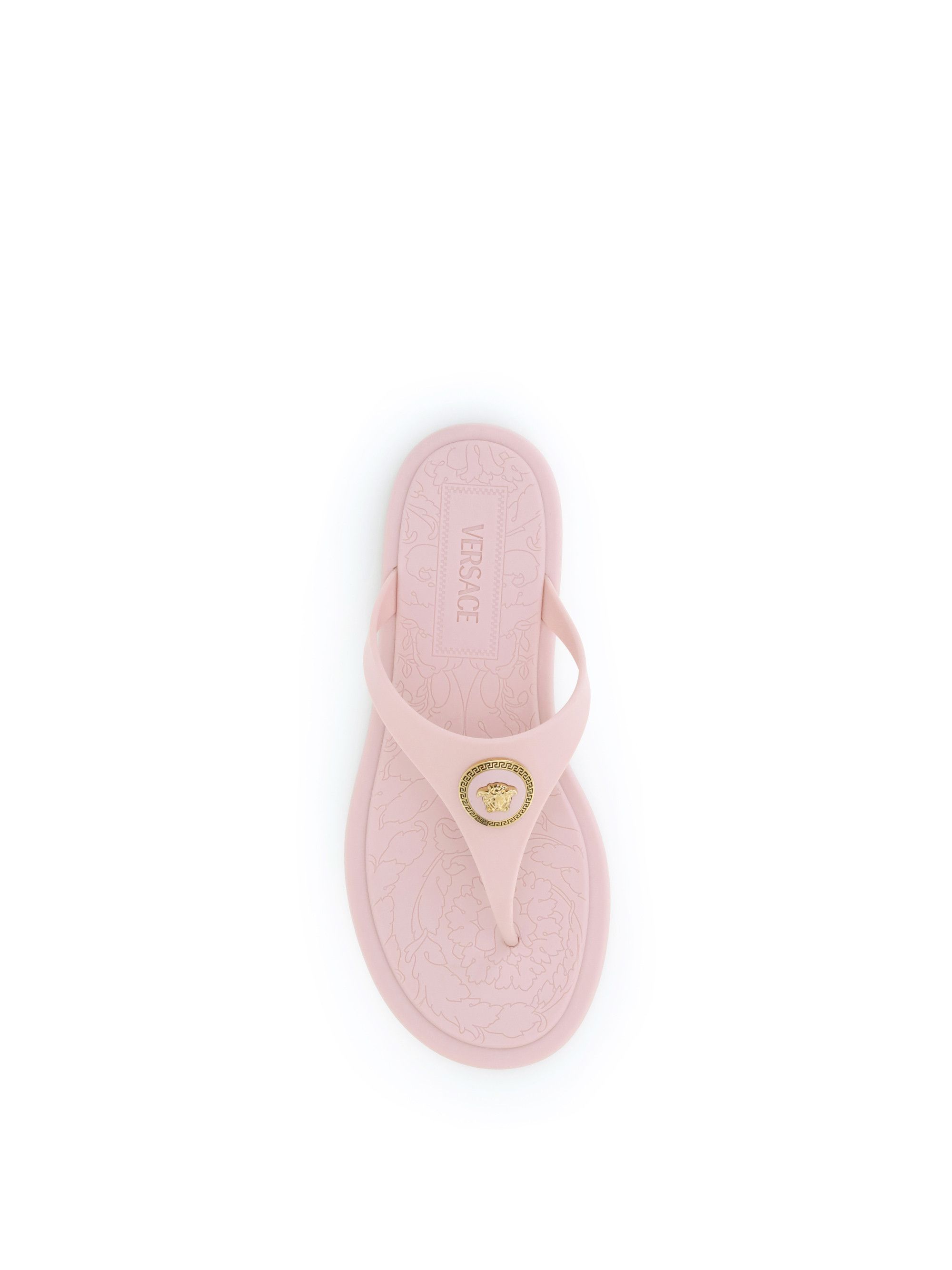 Versace Rubber Thong Sandals Size US 10 / IT 40 - 4 Thumbnail
