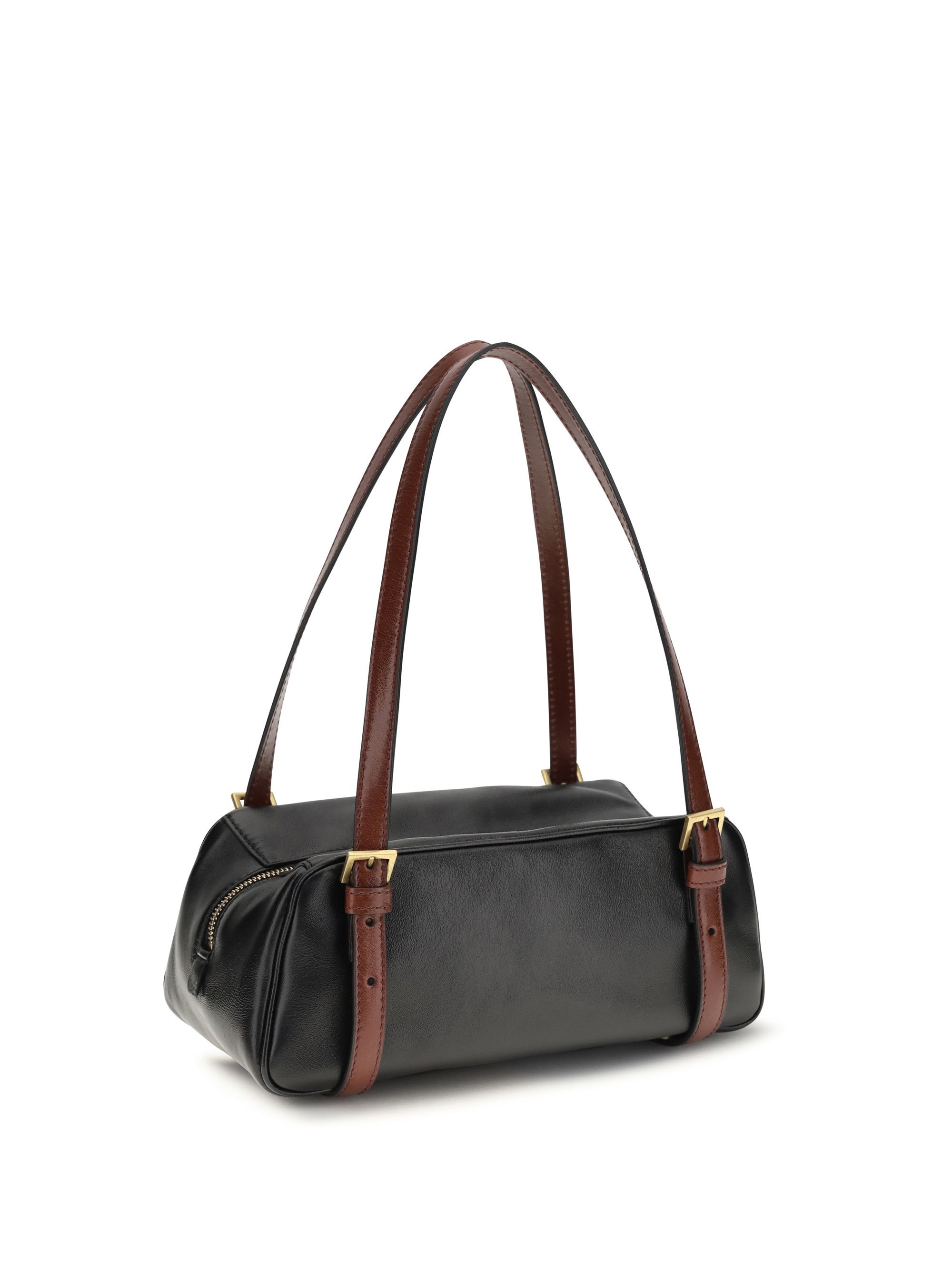 Versace Emblème bowling nappa Shoulder Bag Size ONE SIZE - 3 Thumbnail