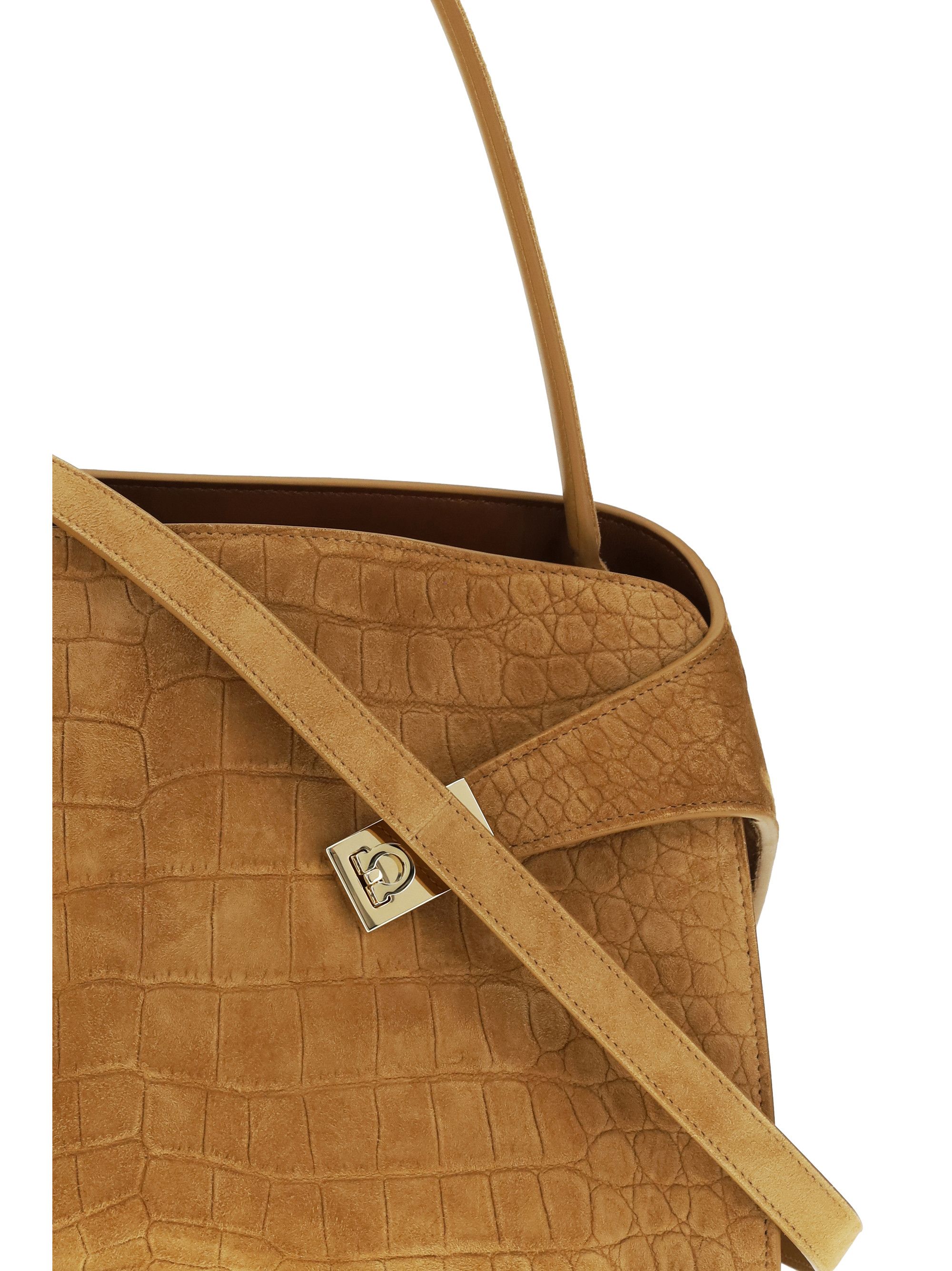 Salvatore Ferragamo Medium Hug Soft Shoulder Bag Size ONE SIZE - 4 Thumbnail
