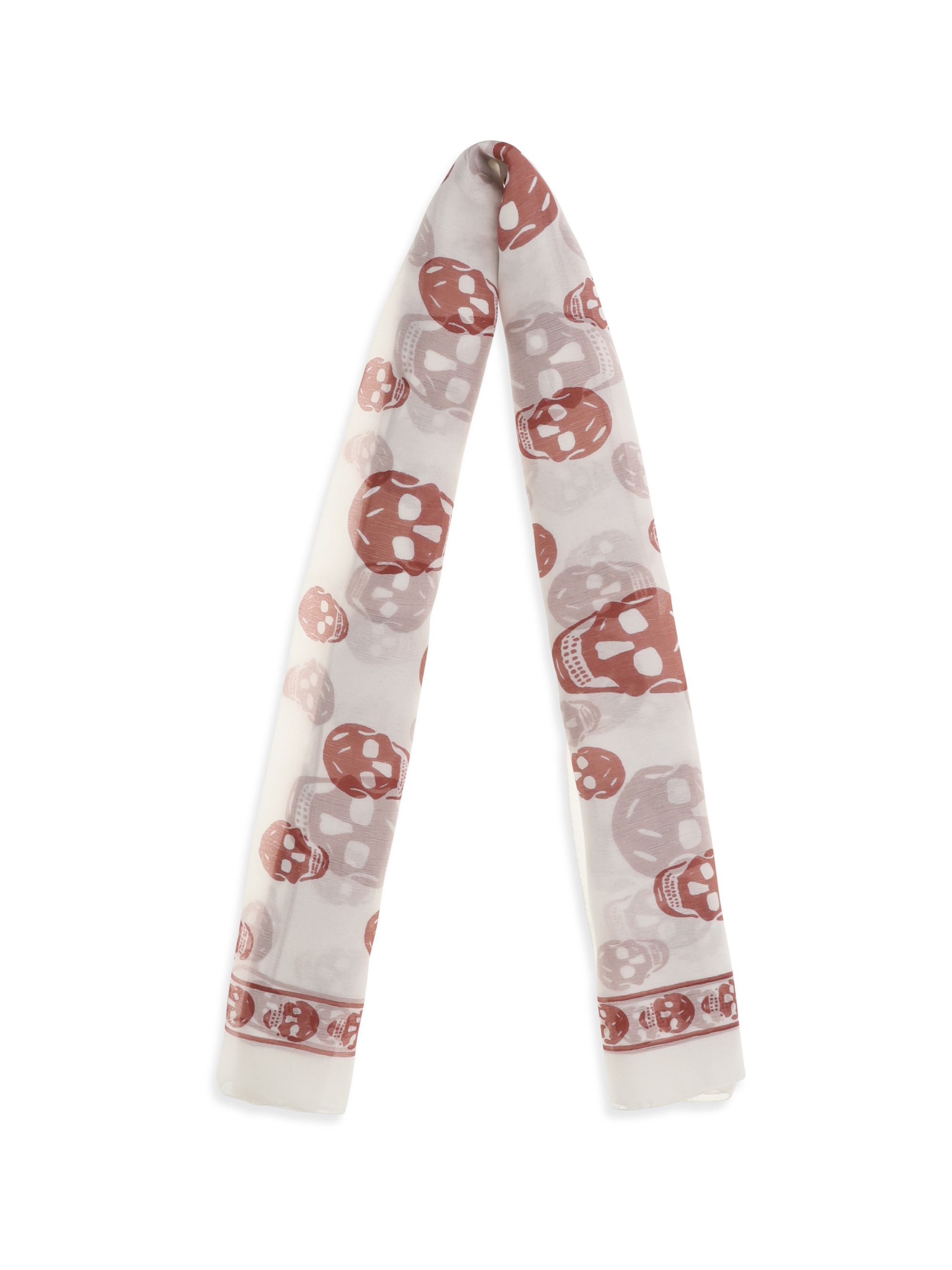 Alexander McQueen Silk Skull Scarf Size ONE SIZE - 2 Thumbnail