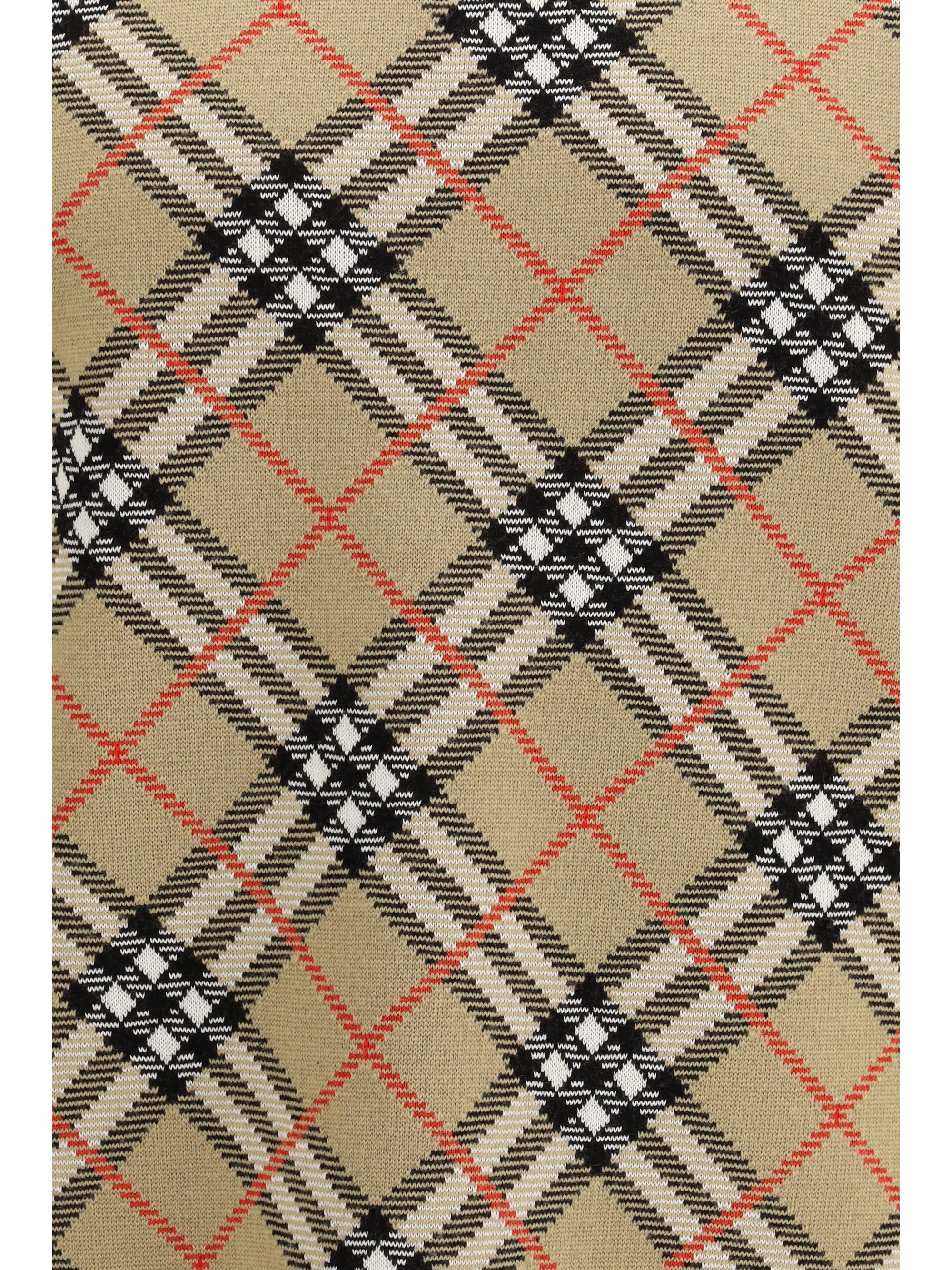 Burberry Wool Check Sweater Size US L / EU 52-54 / 3 - 3 Thumbnail