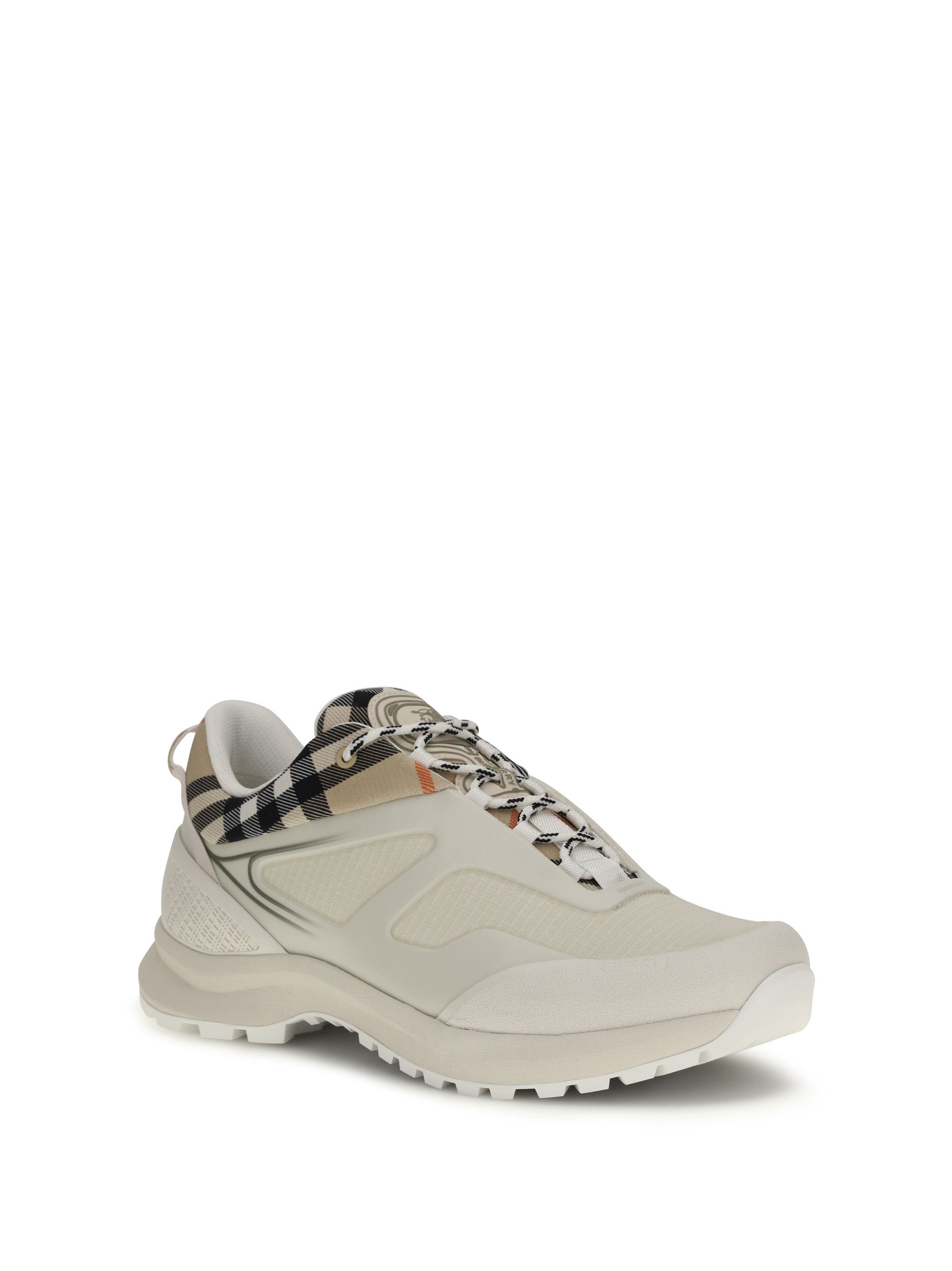 Burberry Check and mesh Discover Sneakers Size US 12 / EU 45 - 2 Thumbnail