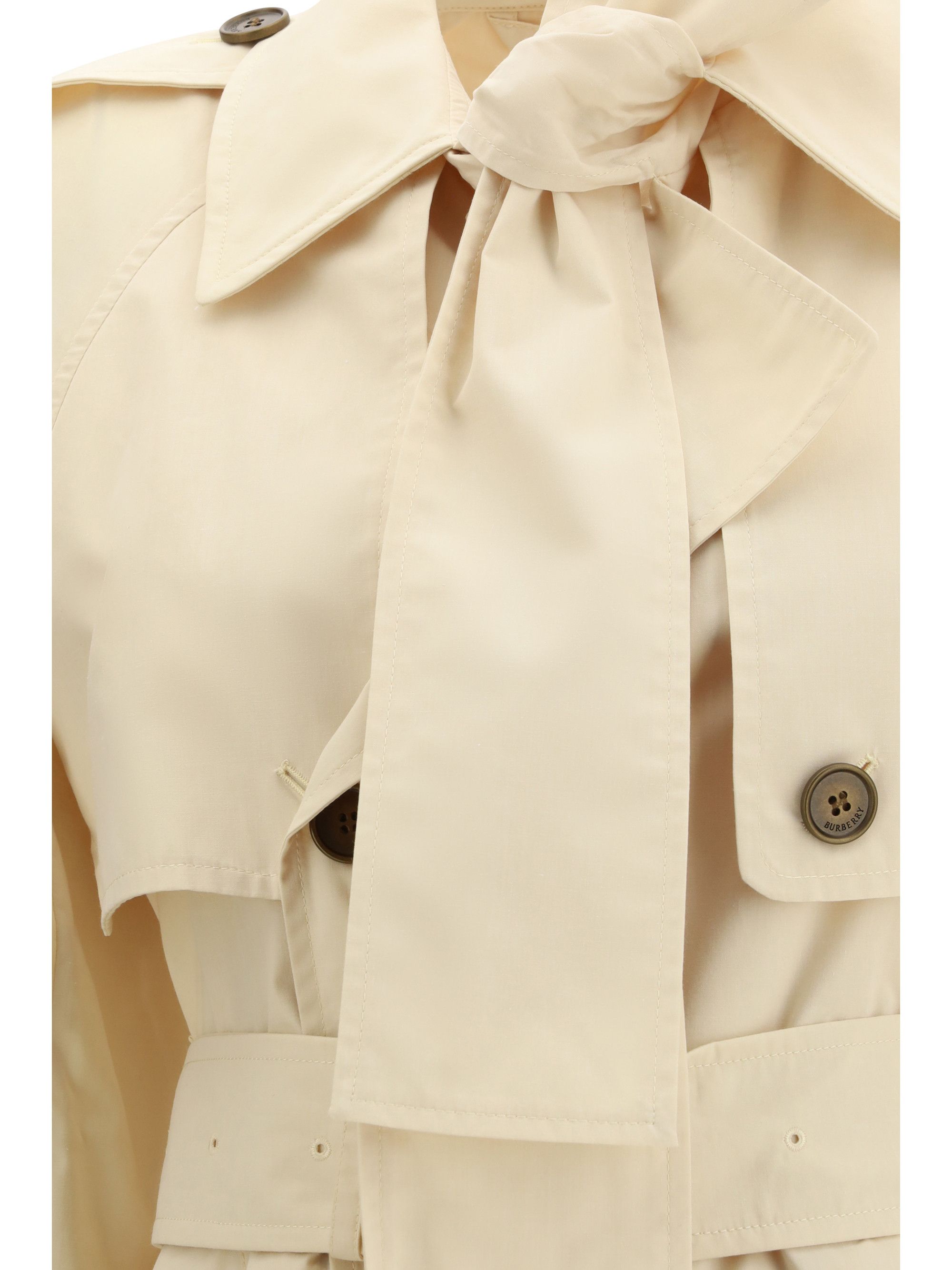 Burberry Long Trerose Trench in canvas Size S / US 4 / IT 40 - 3 Thumbnail