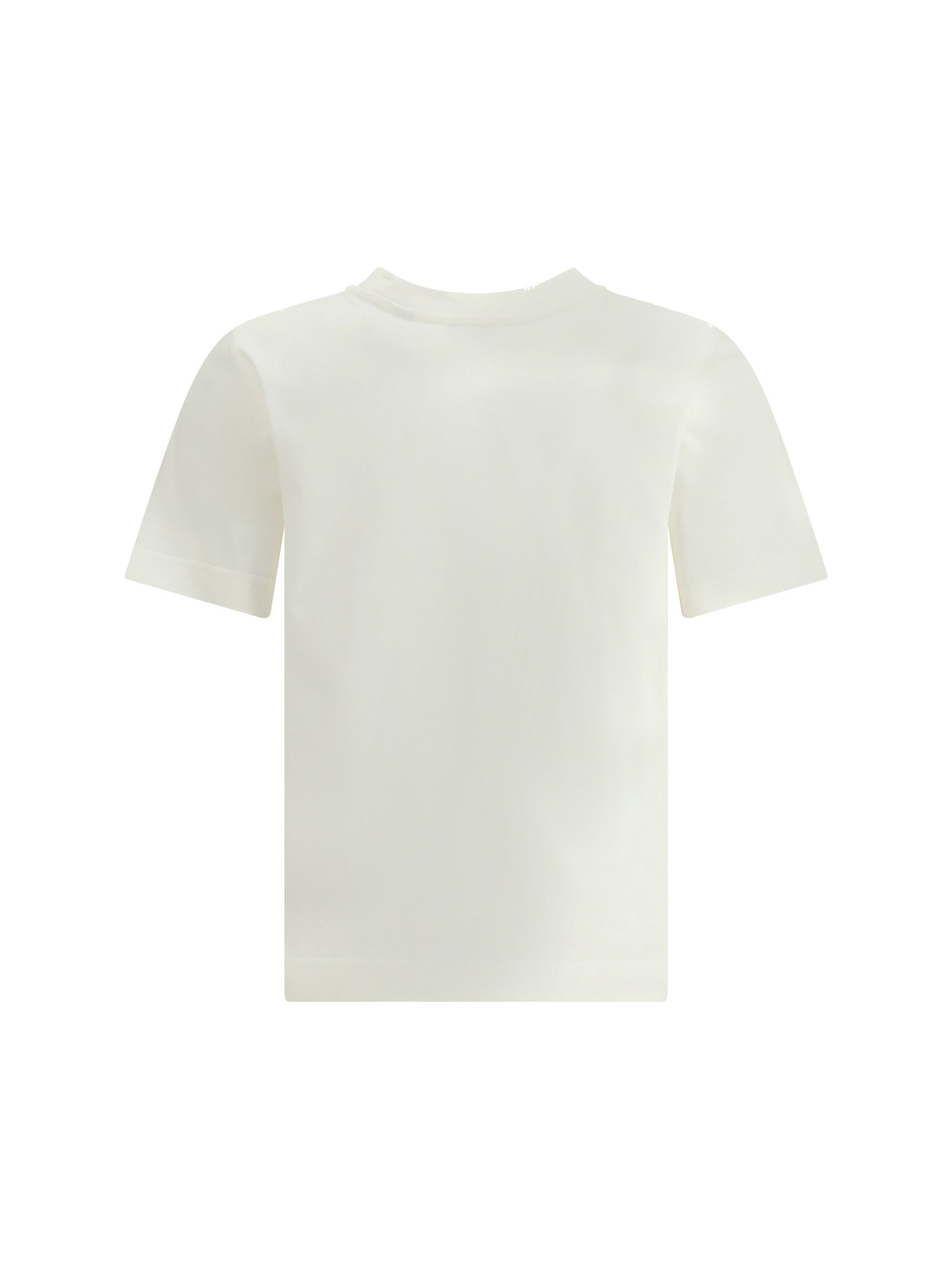 Burberry Cotton T-shirt with drawn EKD Size XS / US 0-2 / IT 36-38 - 2 Thumbnail