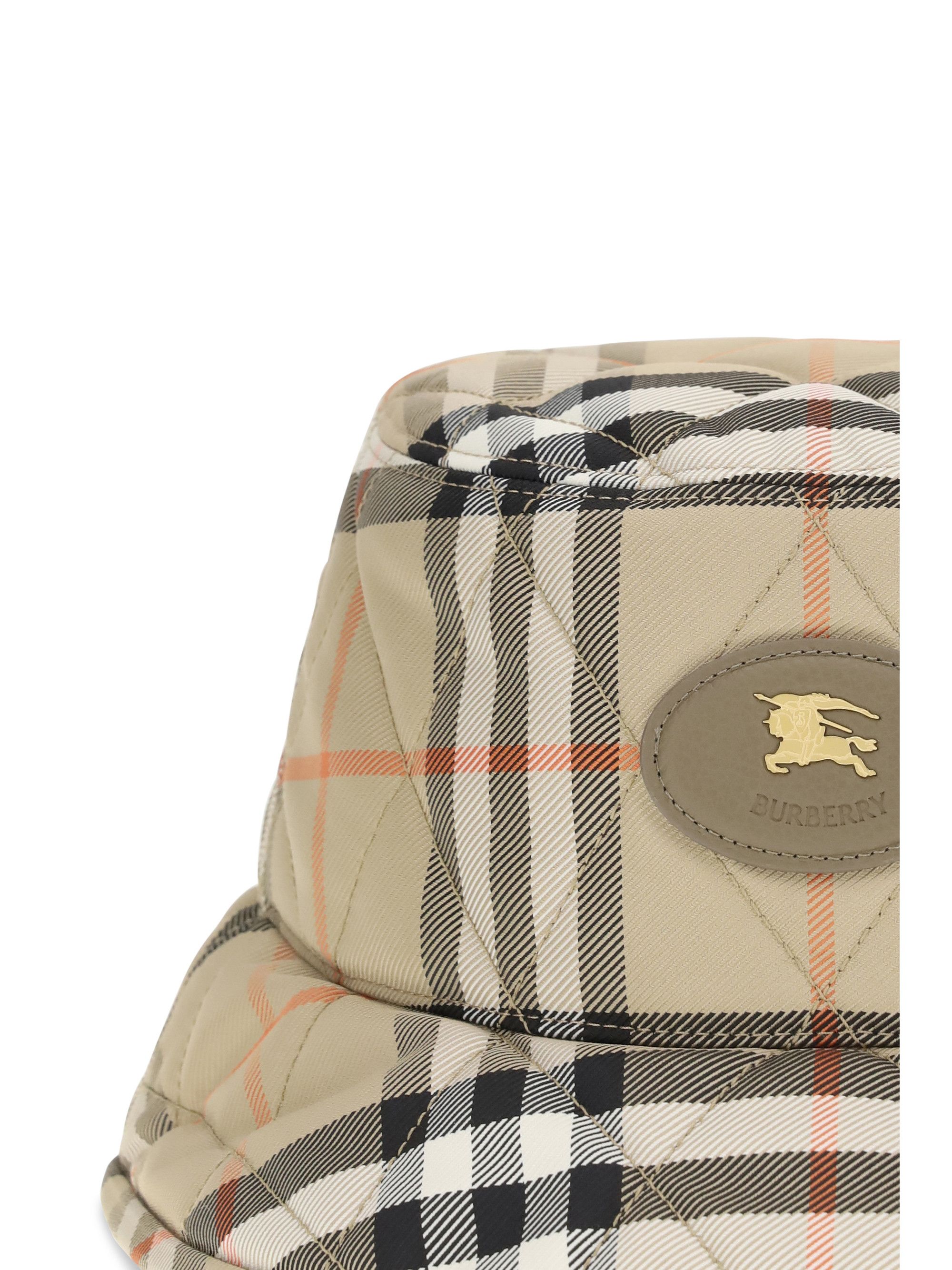 Burberry Horseshoe quilted Bucket Hat Size ONE SIZE - 3 Thumbnail