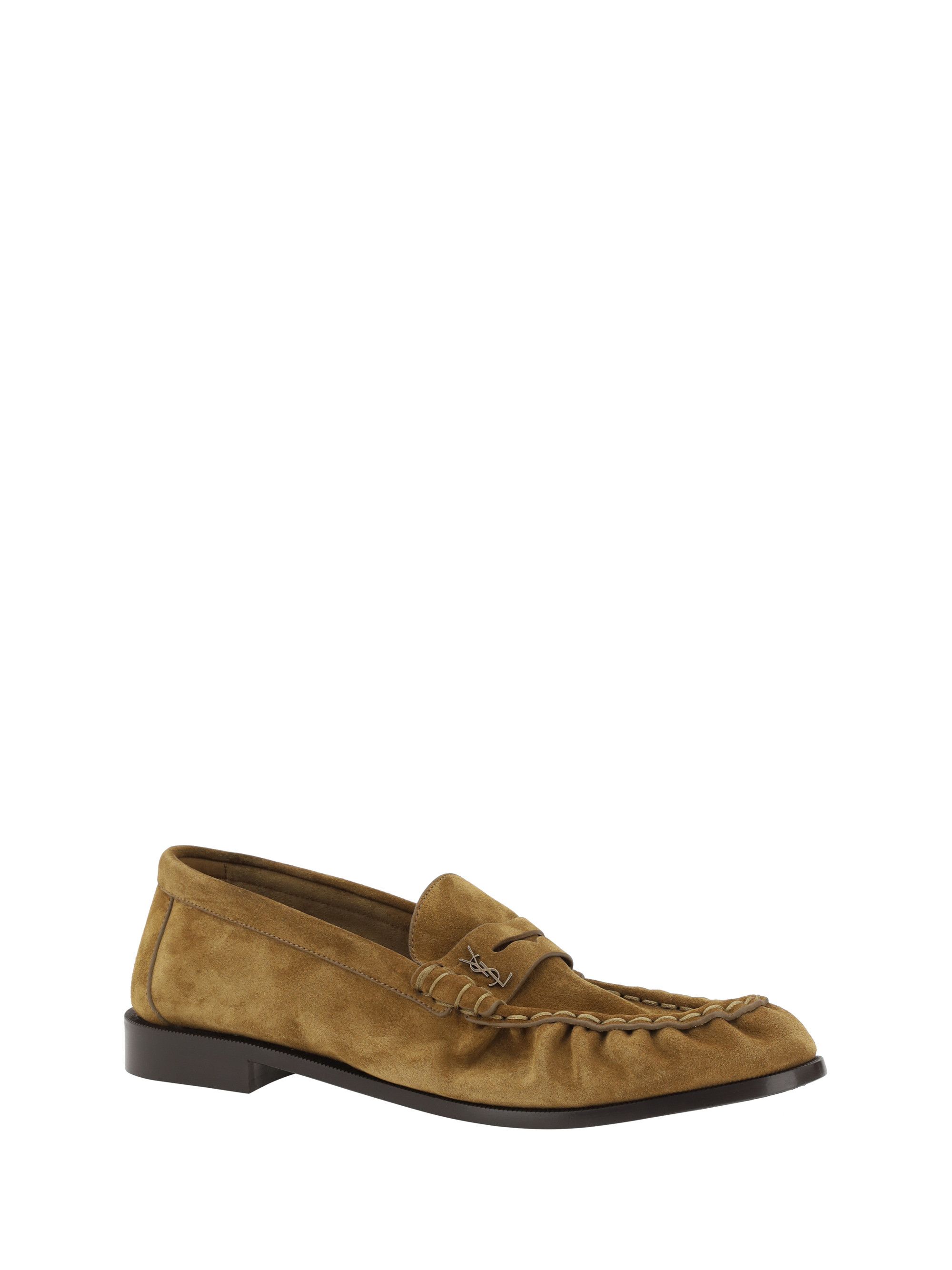 Saint Laurent Paris Le Loafer suede Loafers Size US 12 / EU 45 - 2 Thumbnail