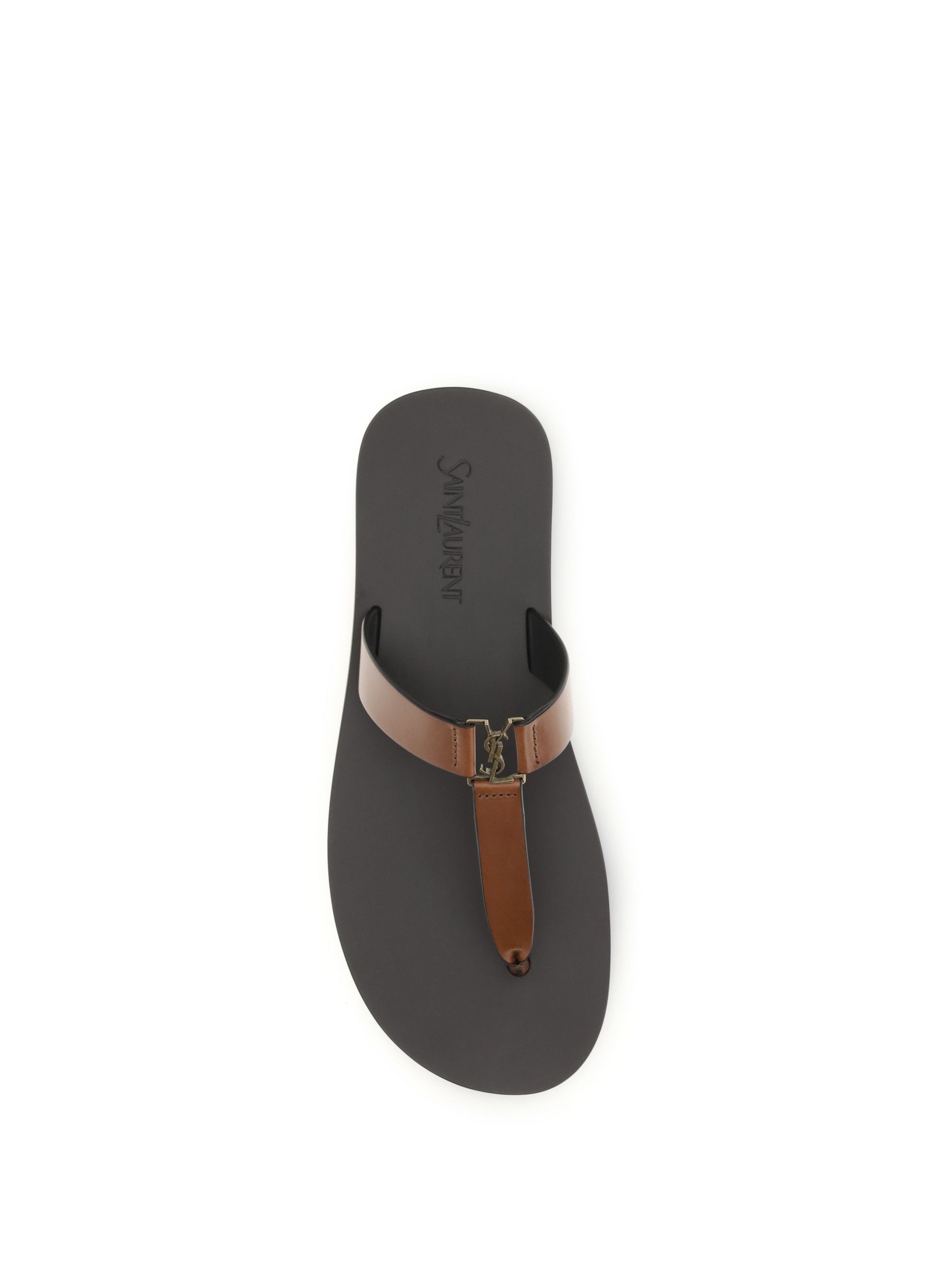Saint Laurent Paris Leather thong Sandals Size US 9 / IT 39 - 4 Thumbnail