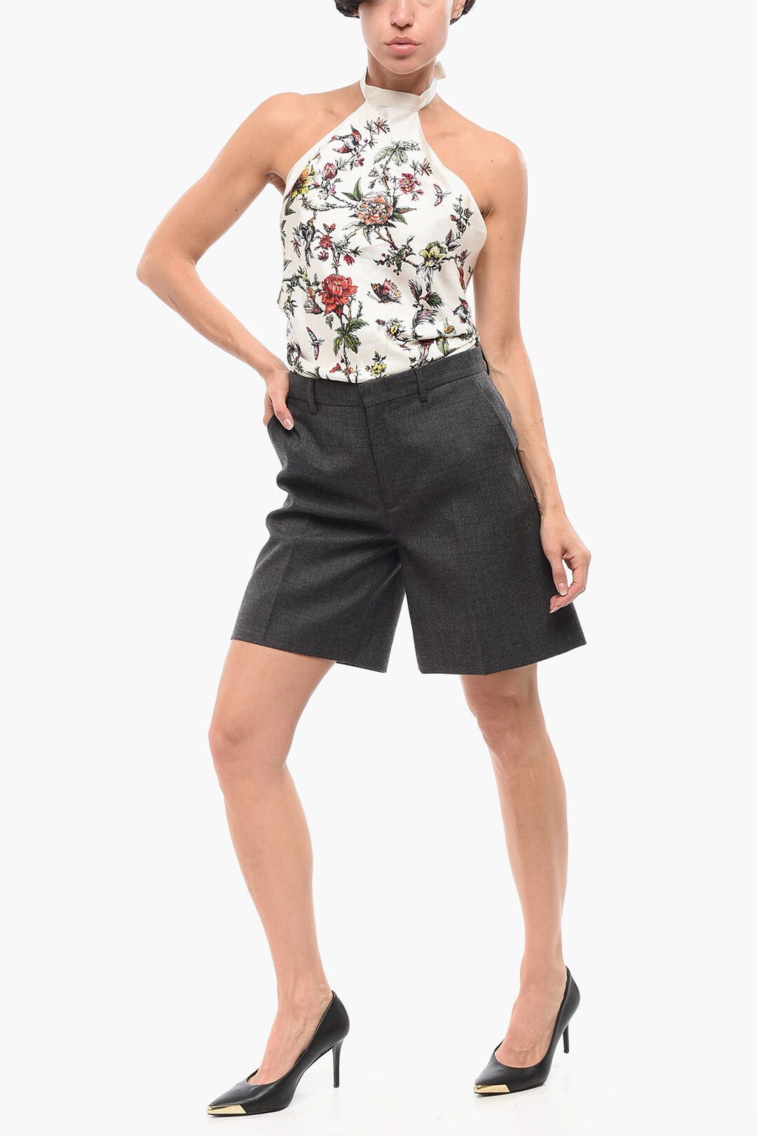 Gucci Wool Shorts with Pleats Size 28" / US 6 / IT 42 - 4 Thumbnail