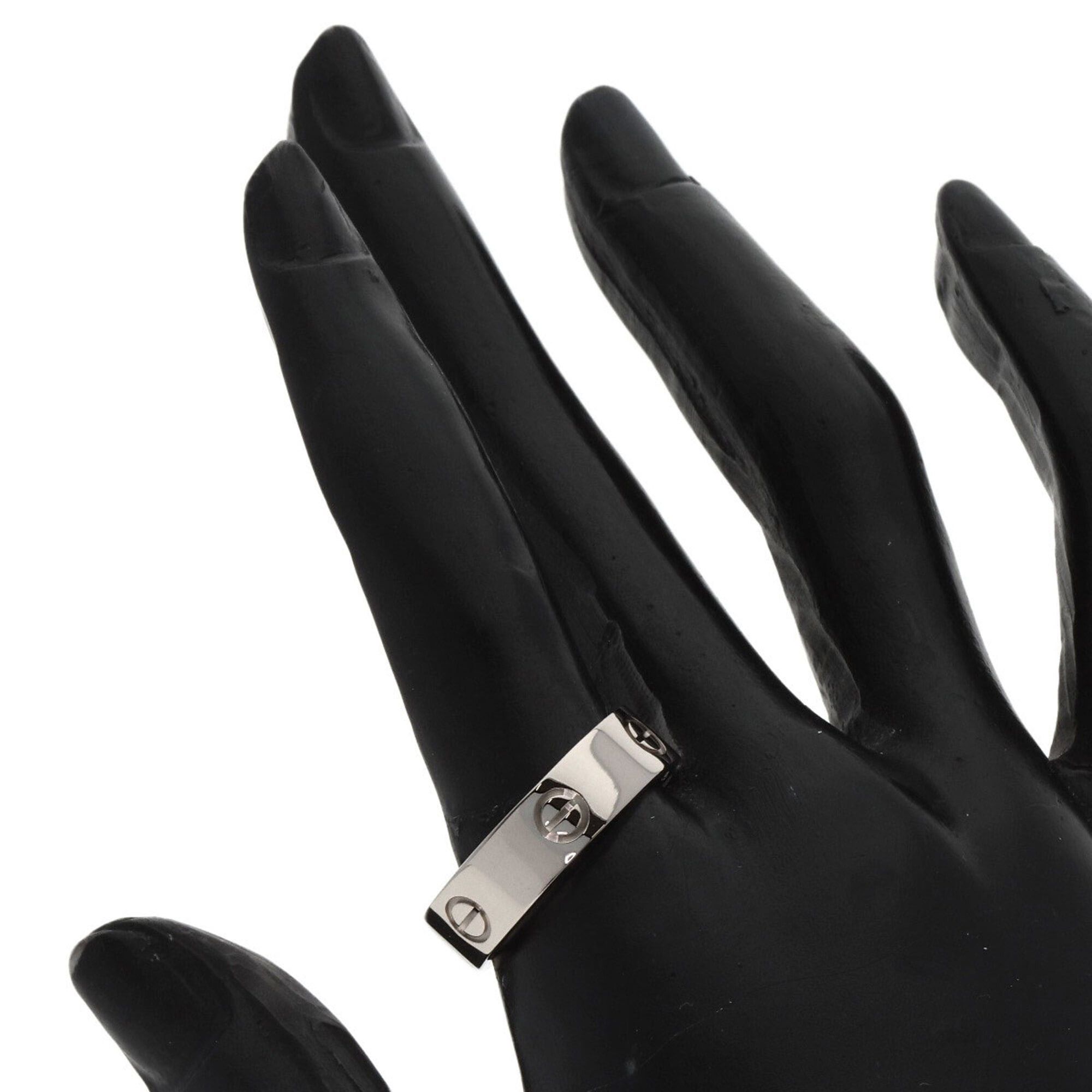 Cartier Cartier Love Ring #60, 18K White Gold, Unisex, CARTIER Size ONE SIZE - 5 Thumbnail
