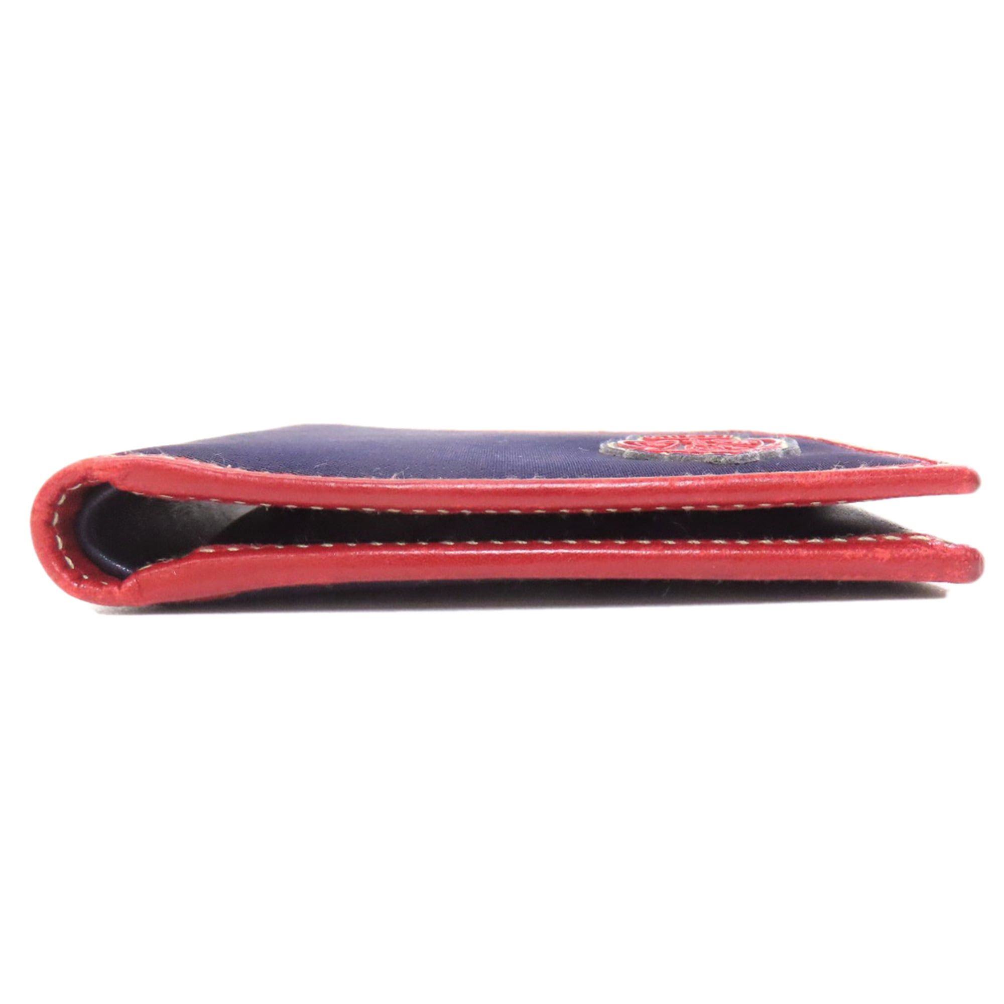 Gucci Gucci 190415 Logo Bi-fold Wallet Nylon Women's GUCCI Size ONE SIZE - 3 Thumbnail