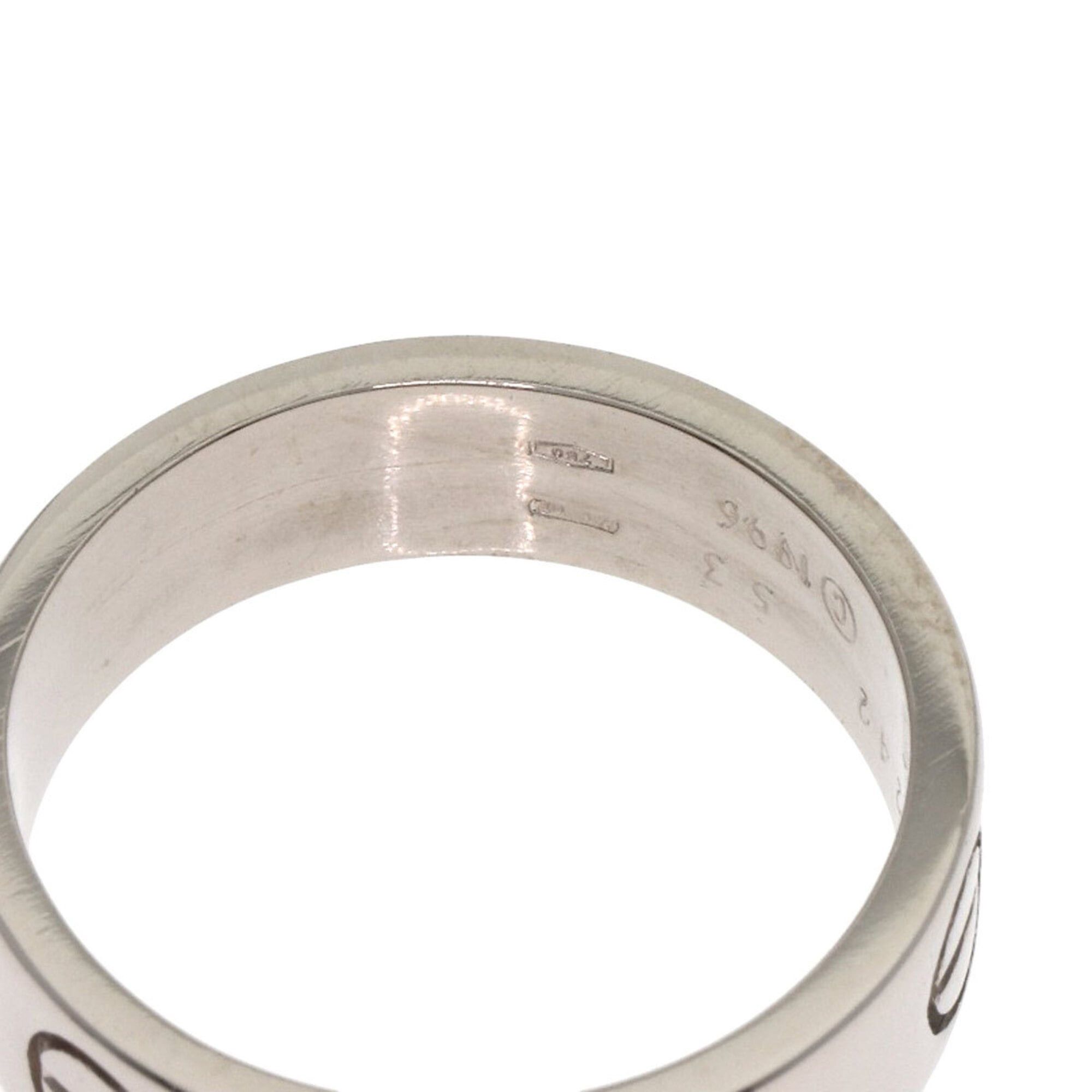 Cartier Cartier Love Ring #53, 18K White Gold, Women's Ring, CARTIER Size ONE SIZE - 8 Thumbnail