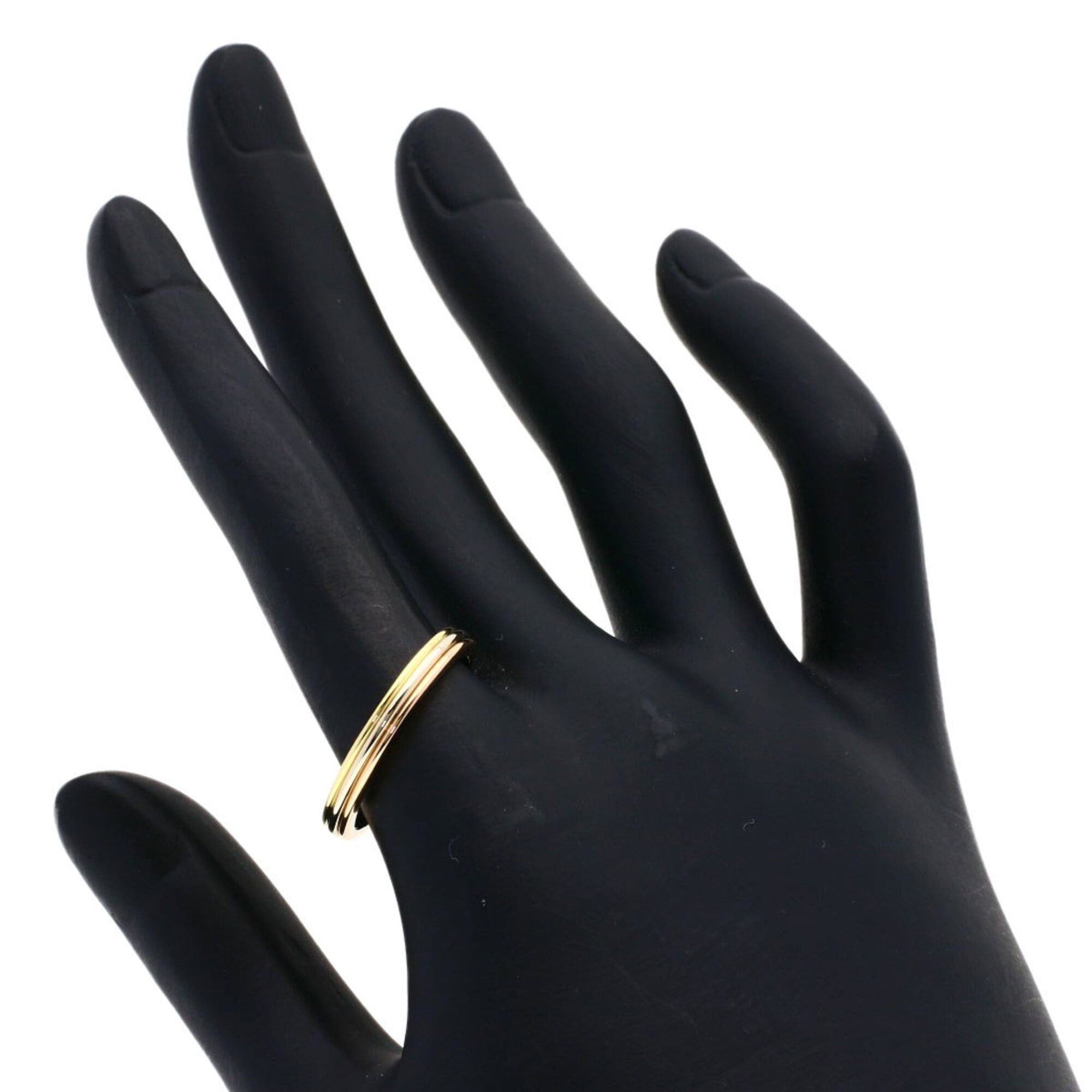 Cartier Cartier Three-Color Ring #58, 18K Yellow Gold/18K Pink White Gold, Women's. Size ONE SIZE - 5 Thumbnail