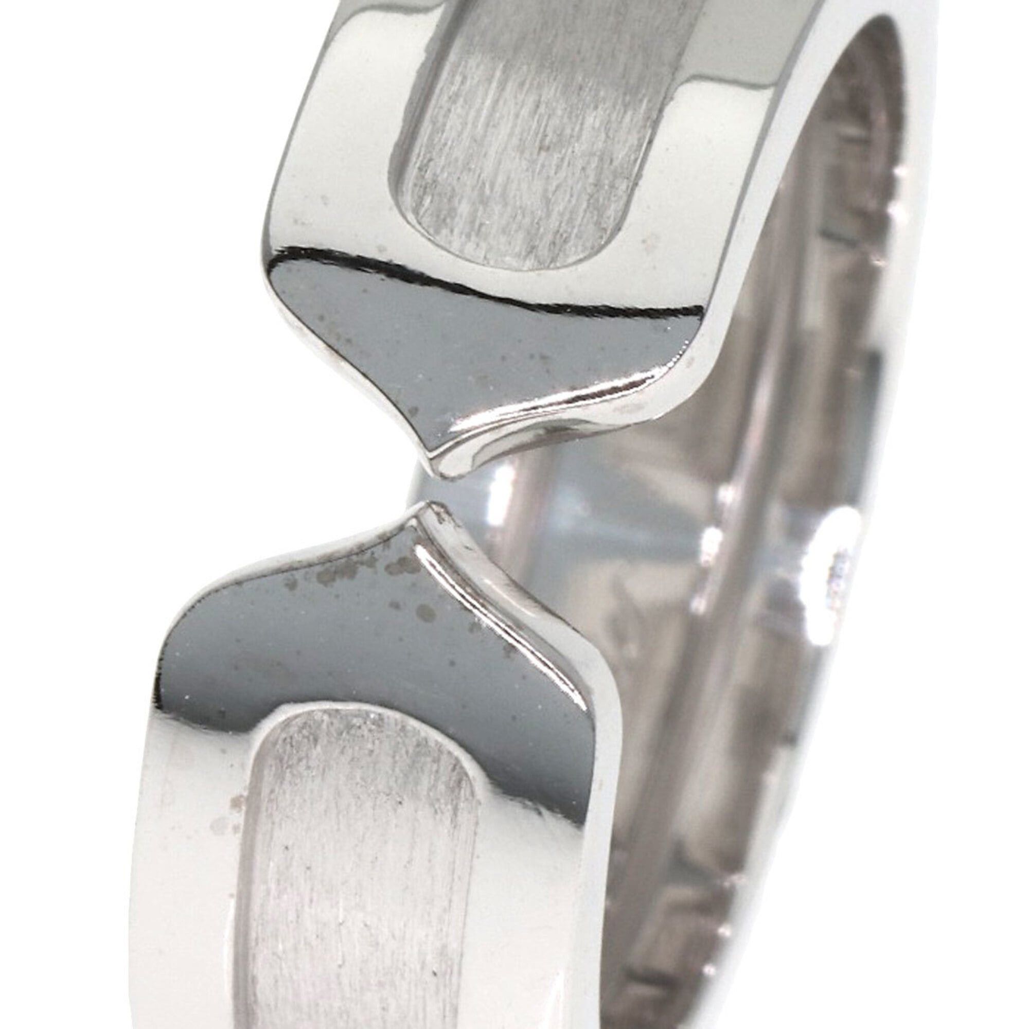Cartier Cartier C2 #50 Ring, 18K White Gold, Women's, CARTIER Size ONE SIZE - 7 Thumbnail