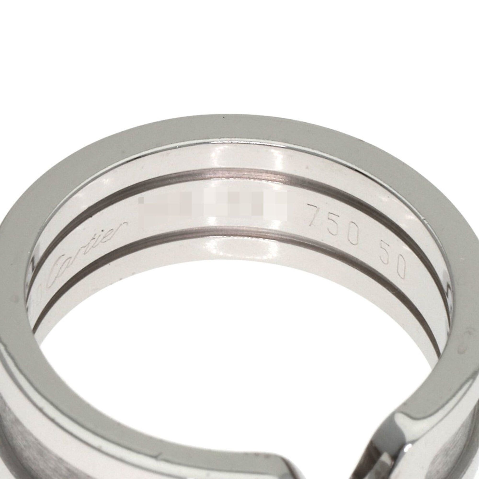 Cartier Cartier C2 #50 Ring, 18K White Gold, Women's, CARTIER Size ONE SIZE - 5 Thumbnail