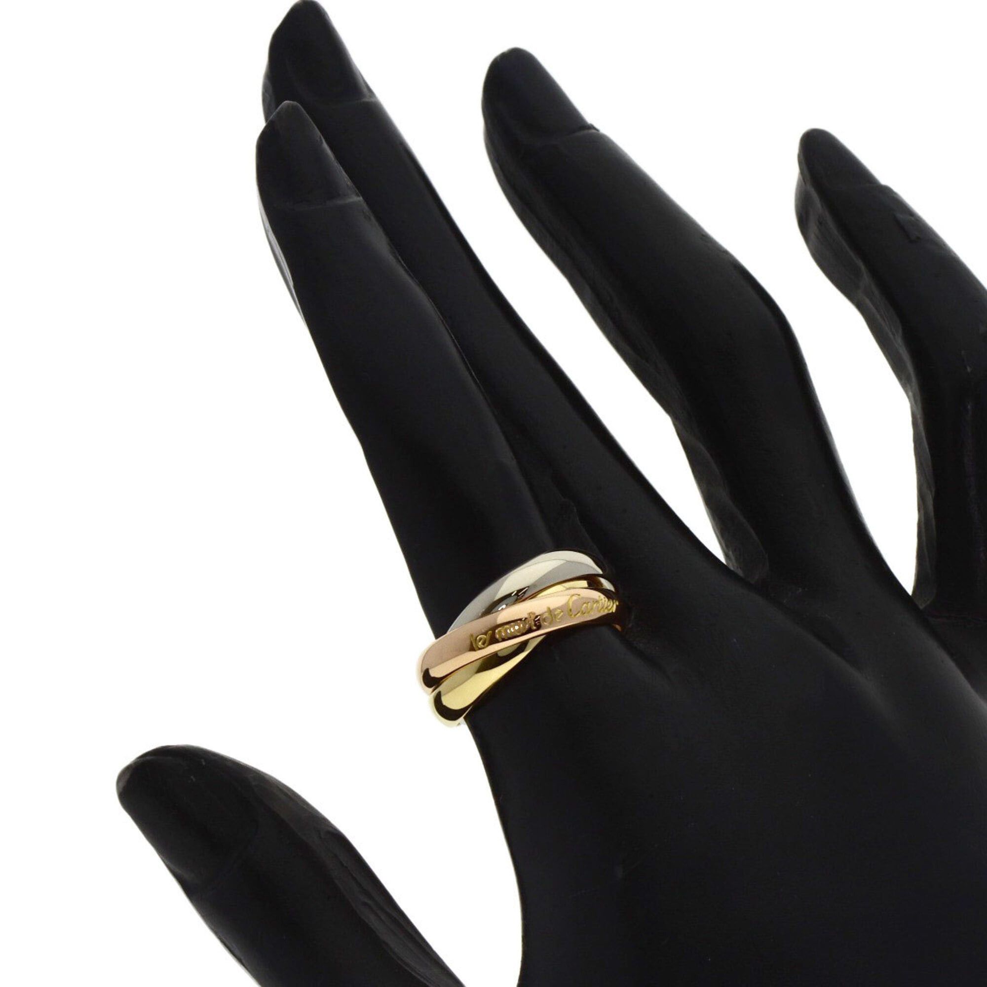 Cartier Cartier Trinity #51 Ring, 18K Yellow Gold/18K White Pink Gold, Women's, CARTIER Size ONE SIZE - 6 Thumbnail