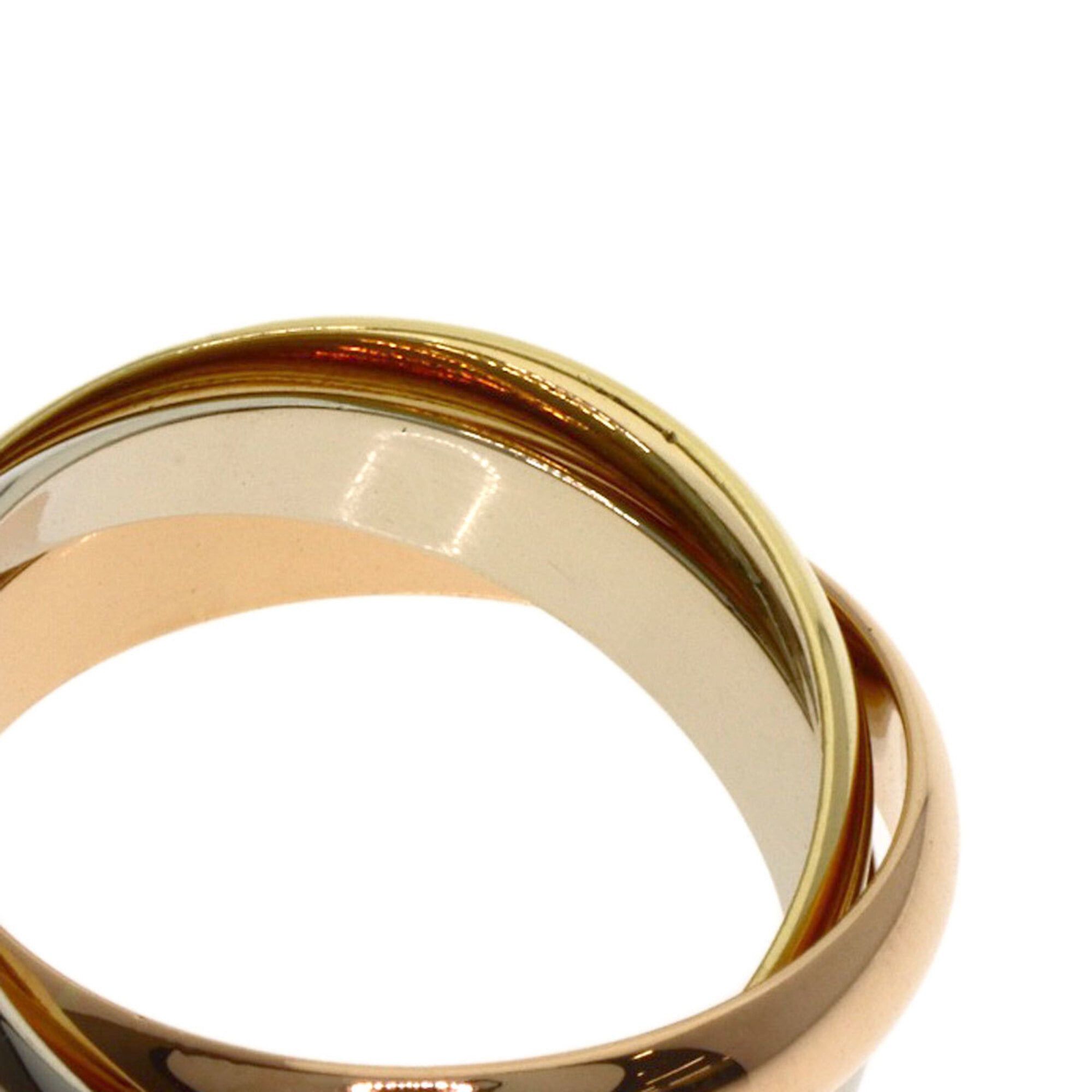 Cartier Cartier Trinity #51 Ring, 18K Yellow Gold/18K White Pink Gold, Women's, CARTIER Size ONE SIZE - 4 Thumbnail