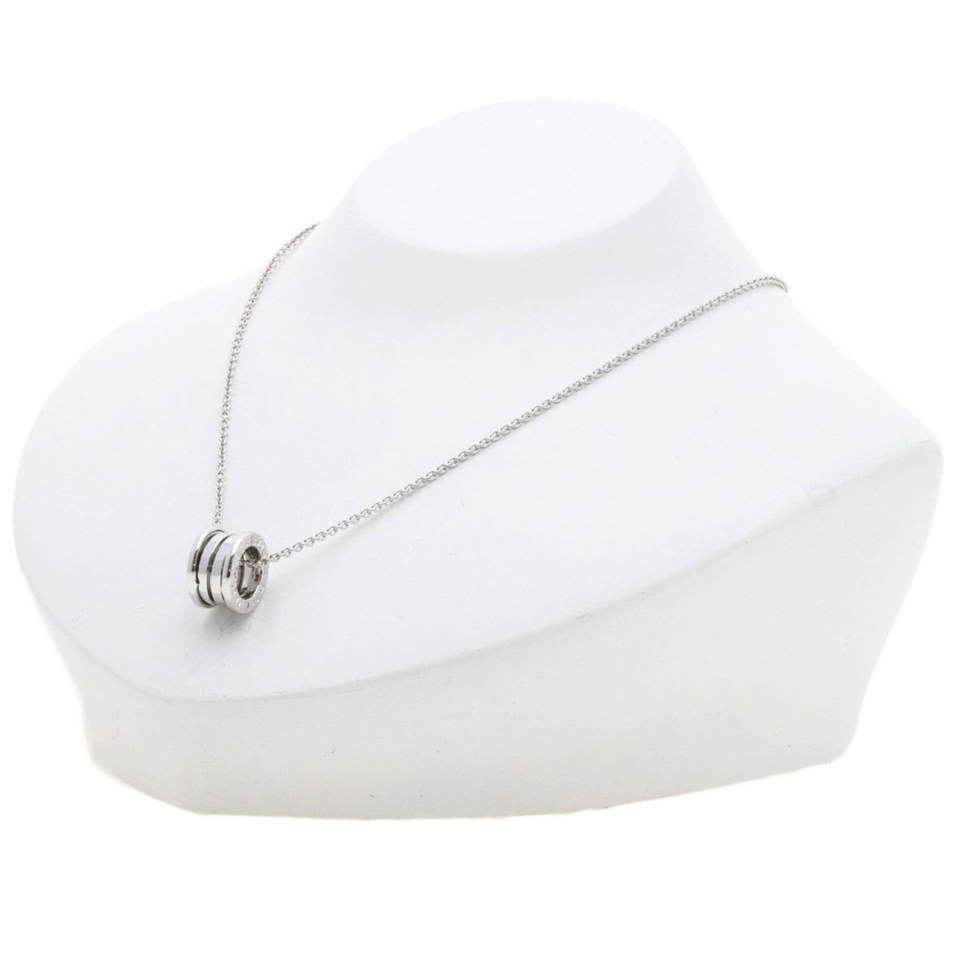 Bvlgari BVLGARI B-zero1 Necklace, 18K White Gold, Women's Size ONE SIZE - 6 Thumbnail