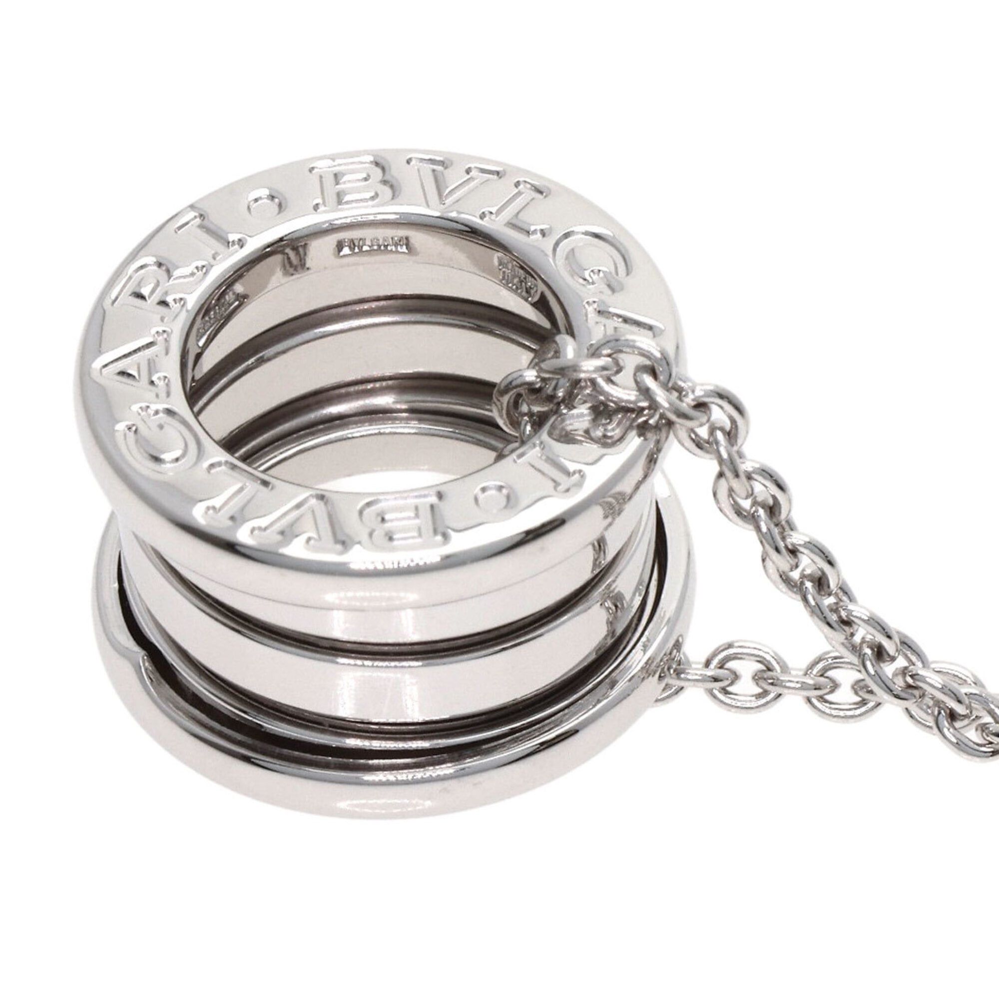 Bvlgari BVLGARI B-zero1 Necklace, 18K White Gold, Women's Size ONE SIZE - 2 Thumbnail