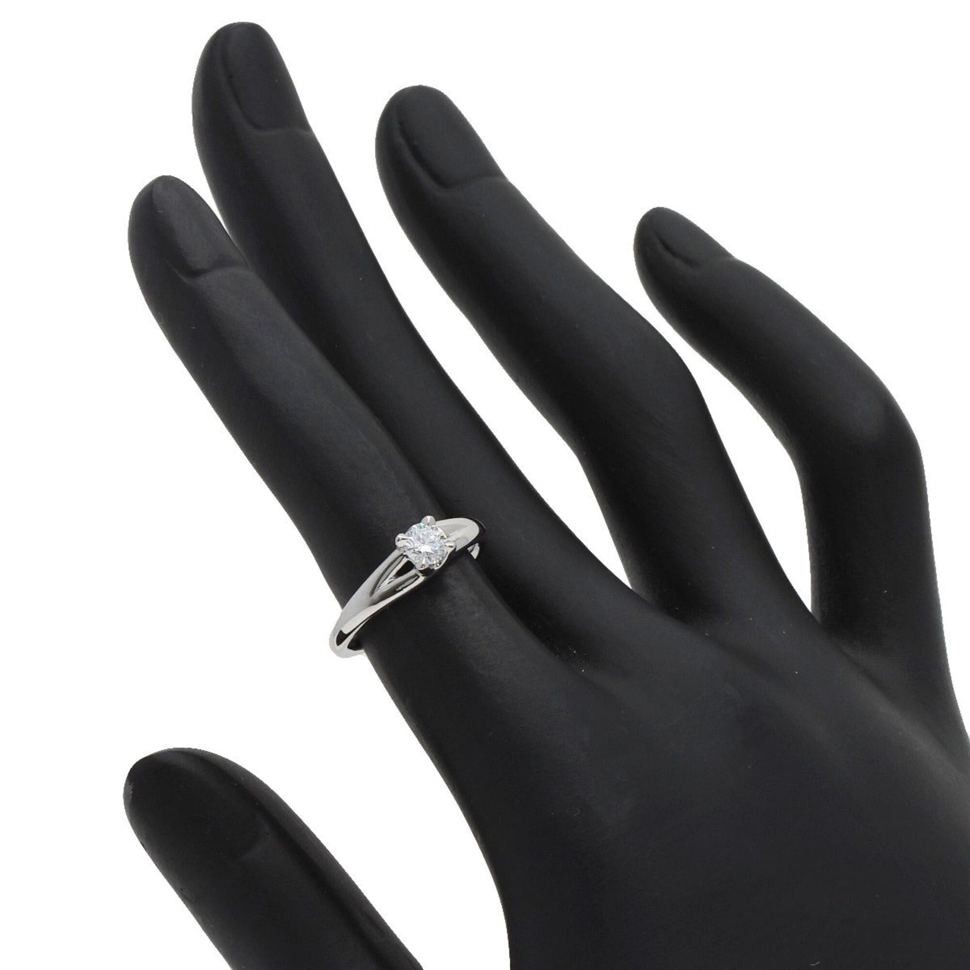 Other Chaumet Liens Solitaire Diamond Ring, Platinum PT950, Women's Size ONE SIZE - 6 Thumbnail
