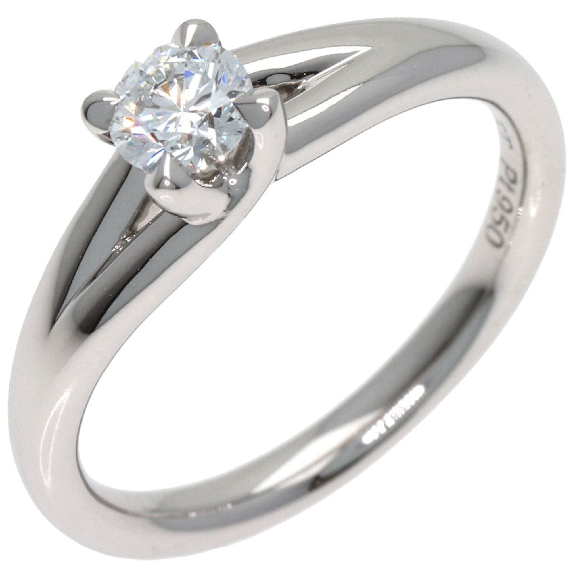 Other Chaumet Liens Solitaire Diamond Ring, Platinum PT950, Women's Size ONE SIZE - 2 Thumbnail